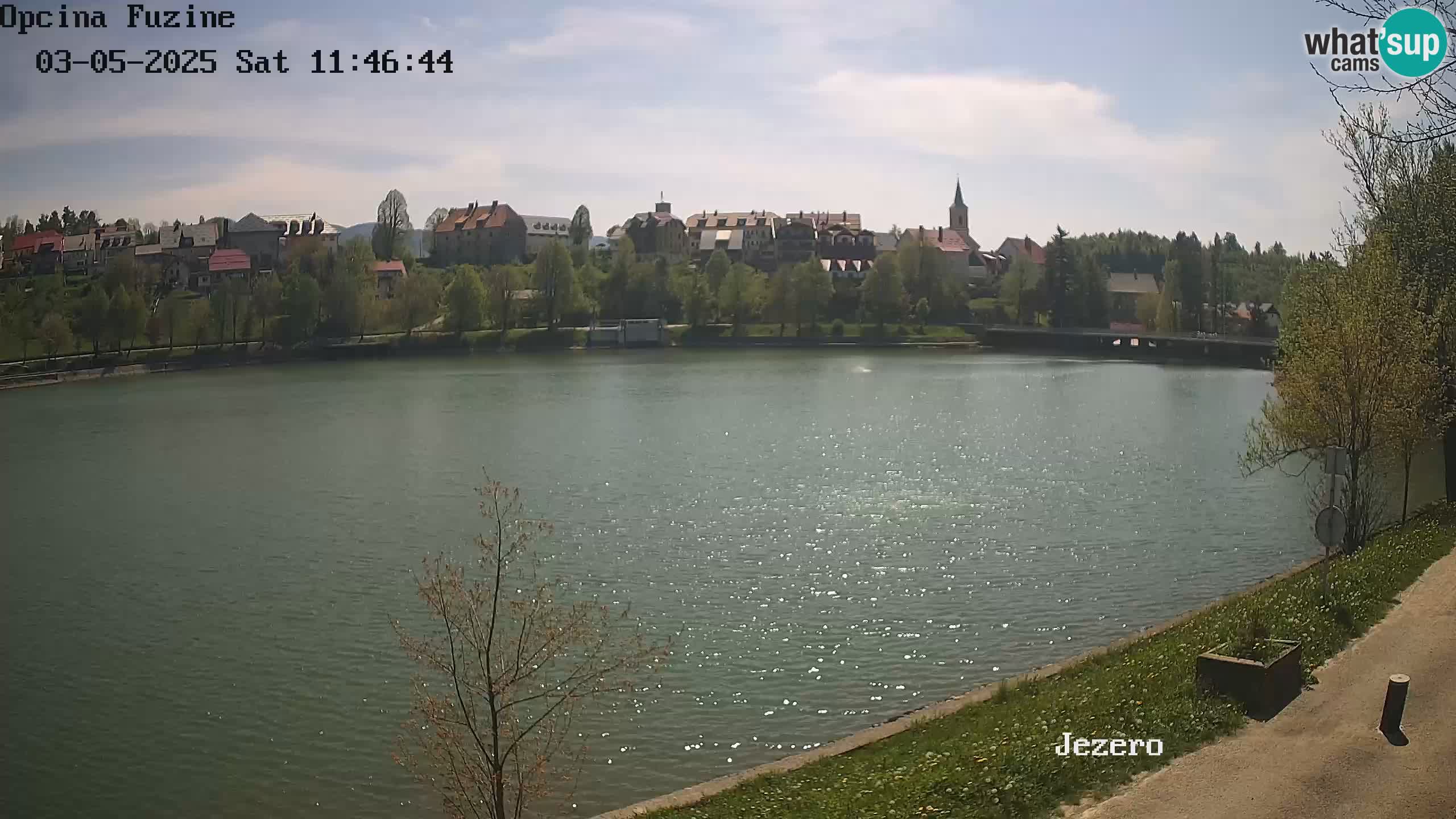 Kamera v živo Bajersko Jezero Fužine