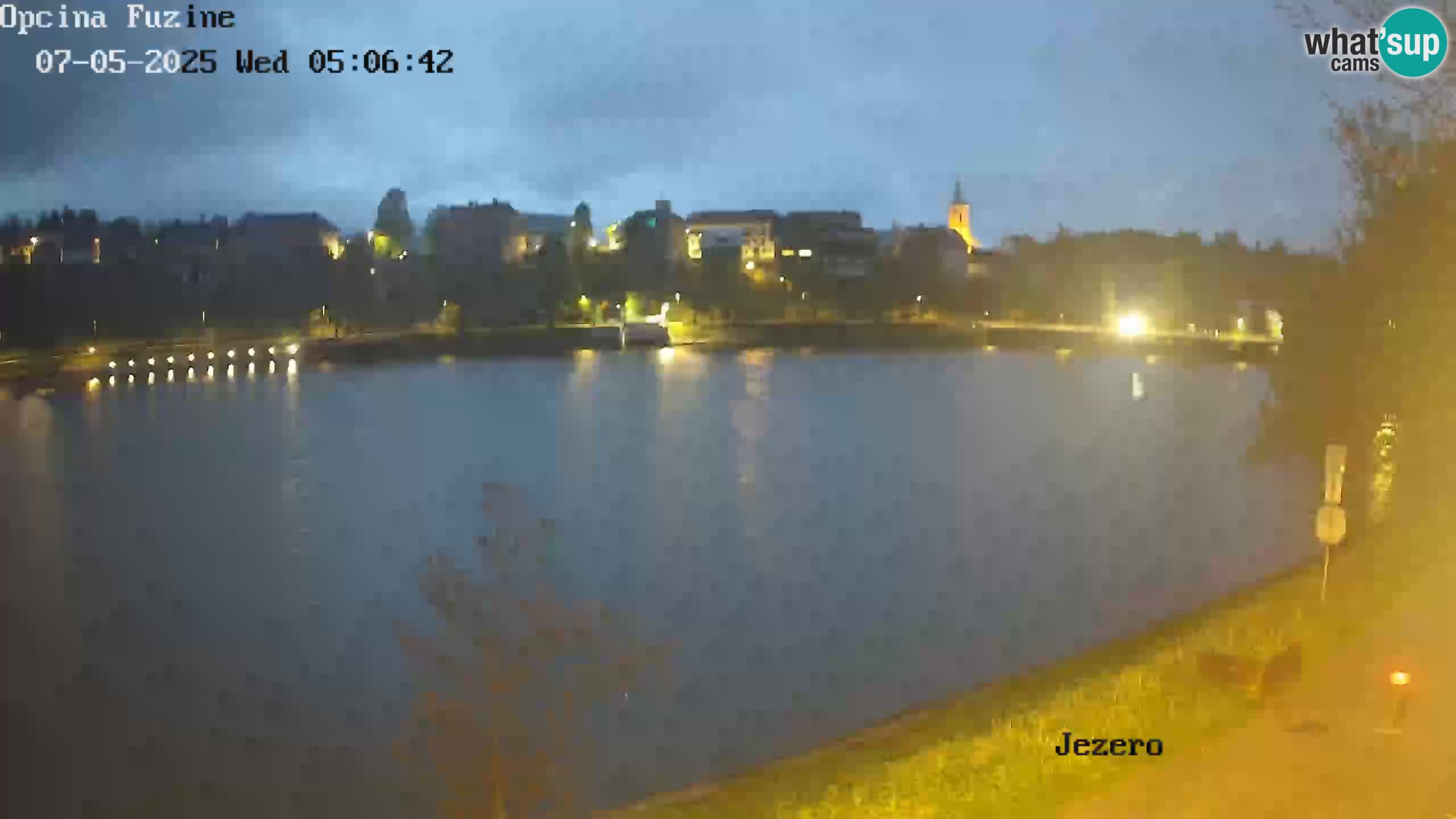 Lago Bajer livecam Bajersko Jezero Fužine