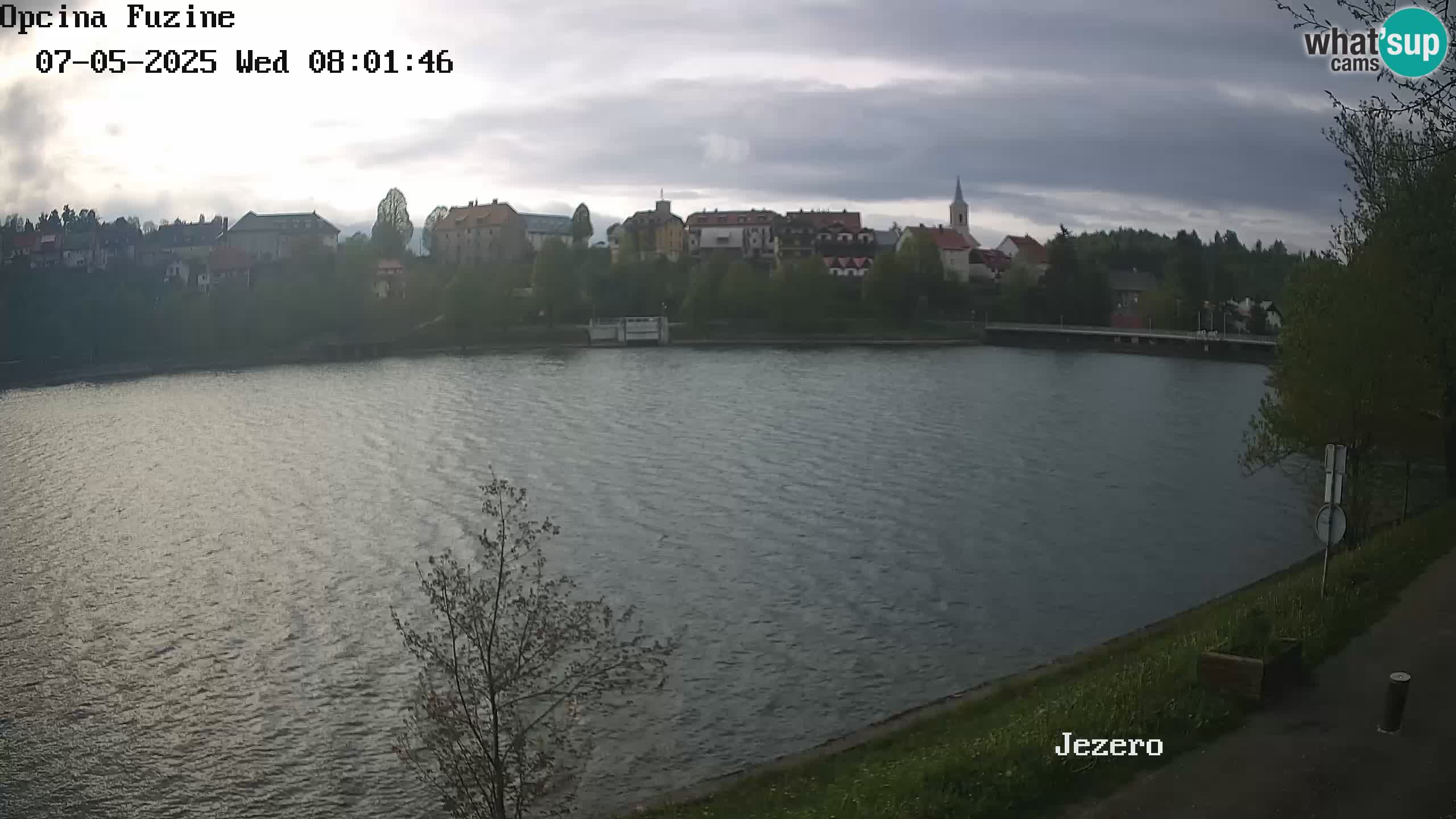 LIVE Lake Bajer livecam Bajersko Jezero Fužine