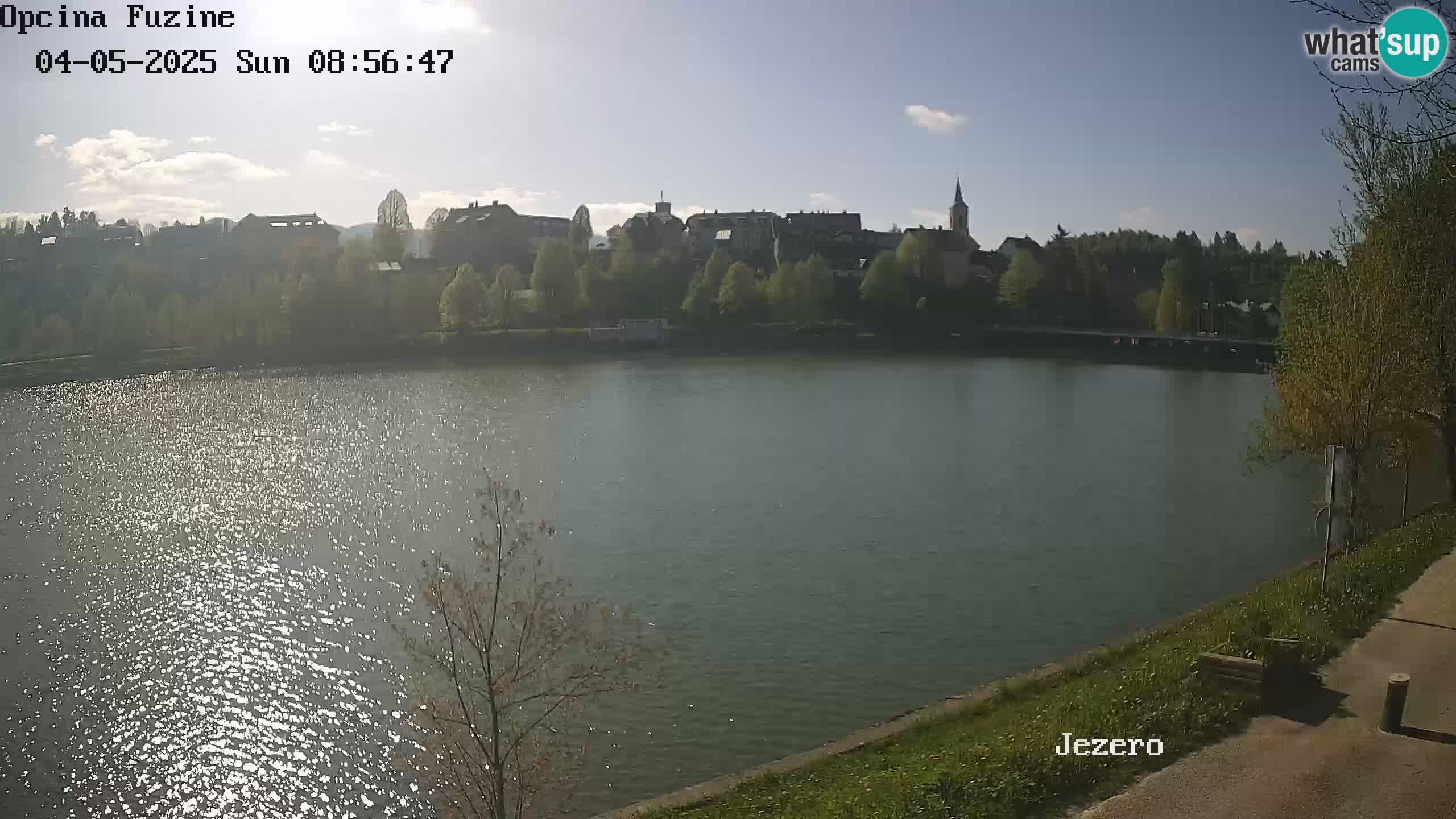Kamera v živo Bajersko Jezero Fužine