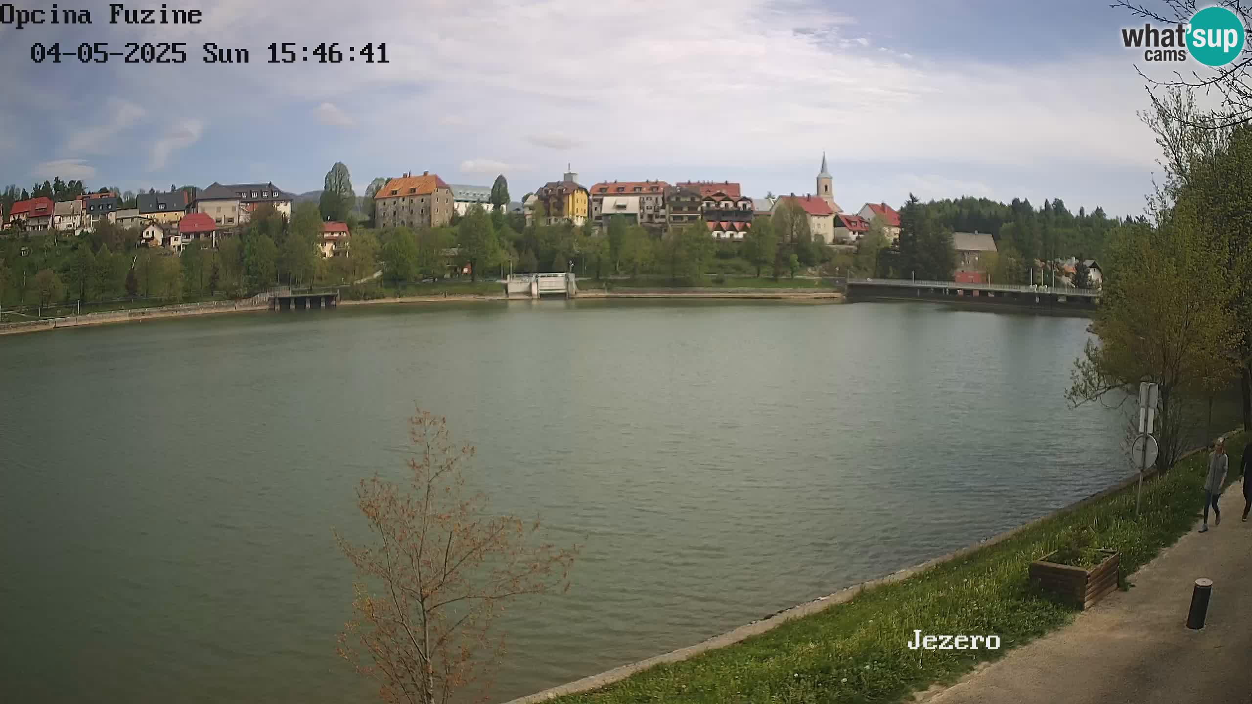 LIVE Lake Bajer livecam Bajersko Jezero Fužine