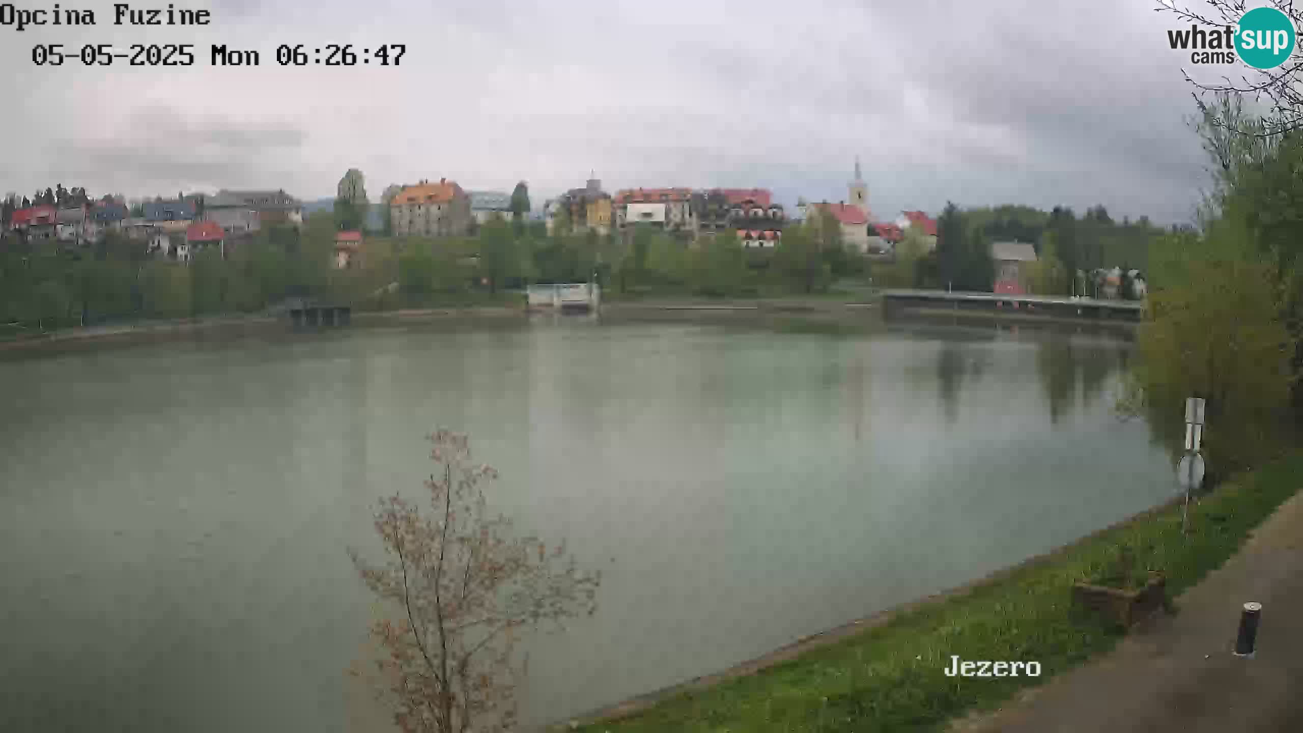LIVE Lake Bajer livecam Bajersko Jezero Fužine