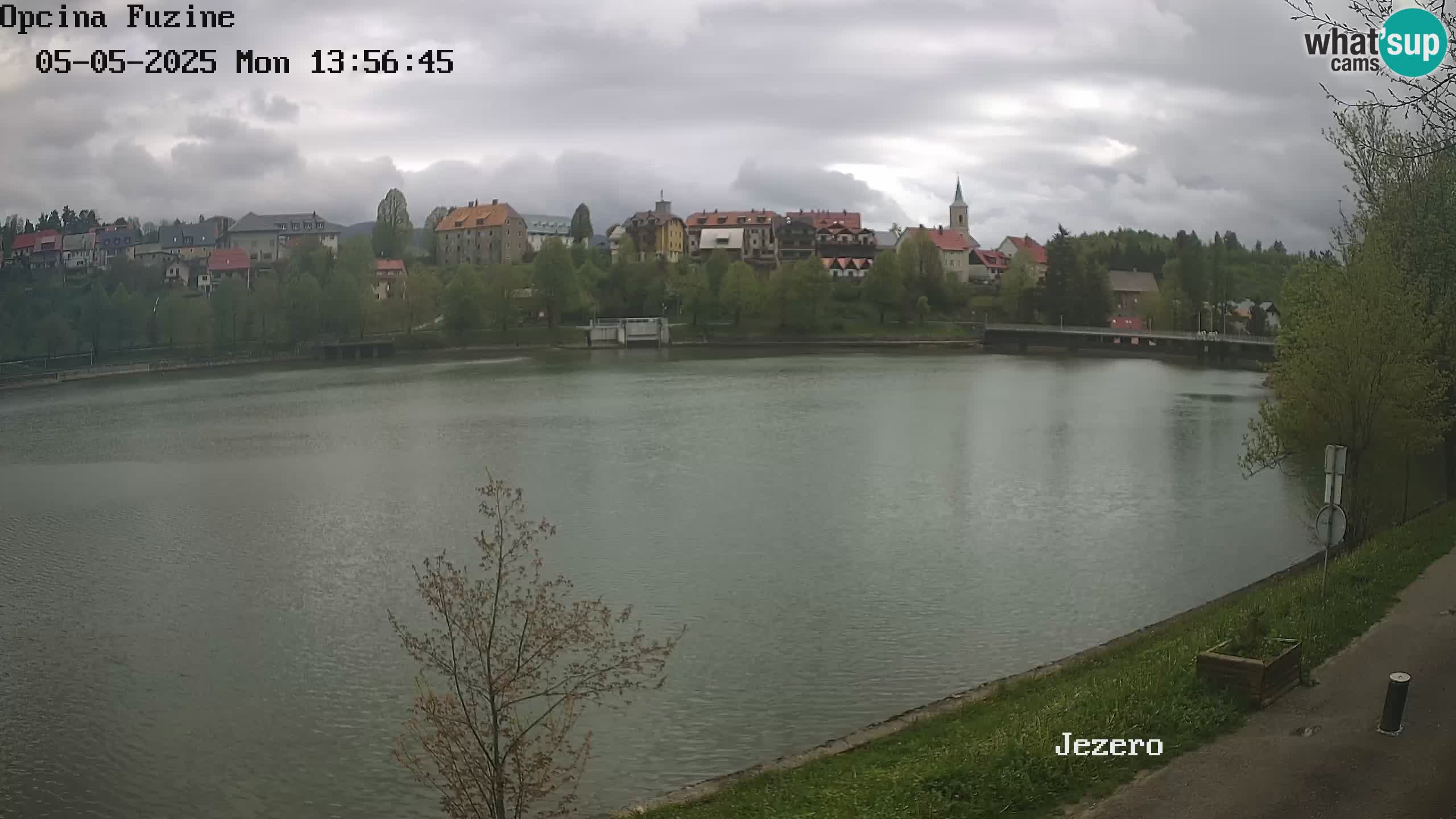 Kamera v živo Bajersko Jezero Fužine