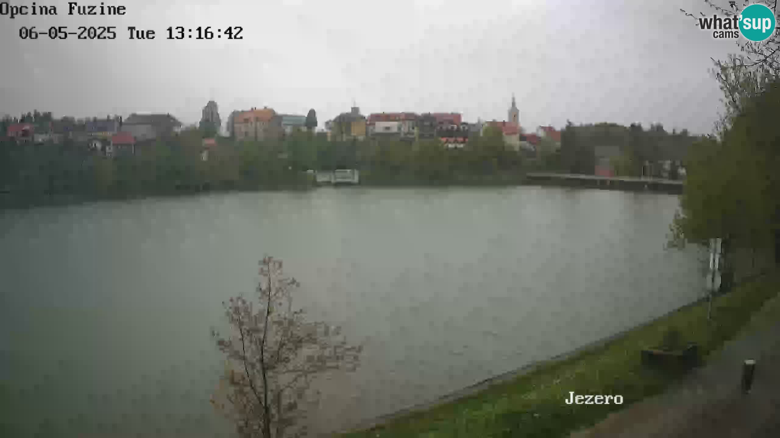 Bajersko Jezero web kamera Fužine
