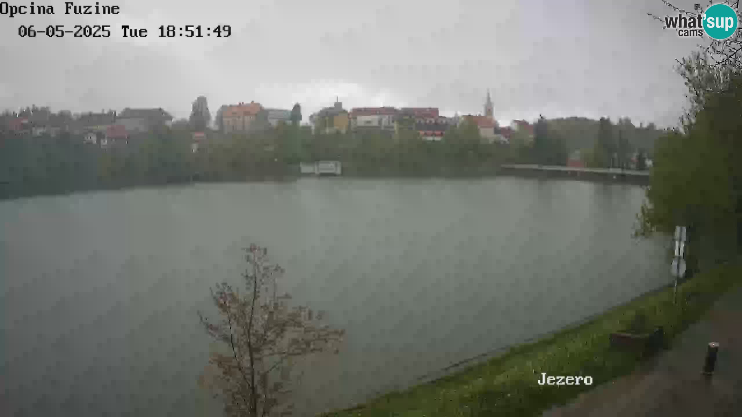 LIVE Lake Bajer livecam Bajersko Jezero Fužine