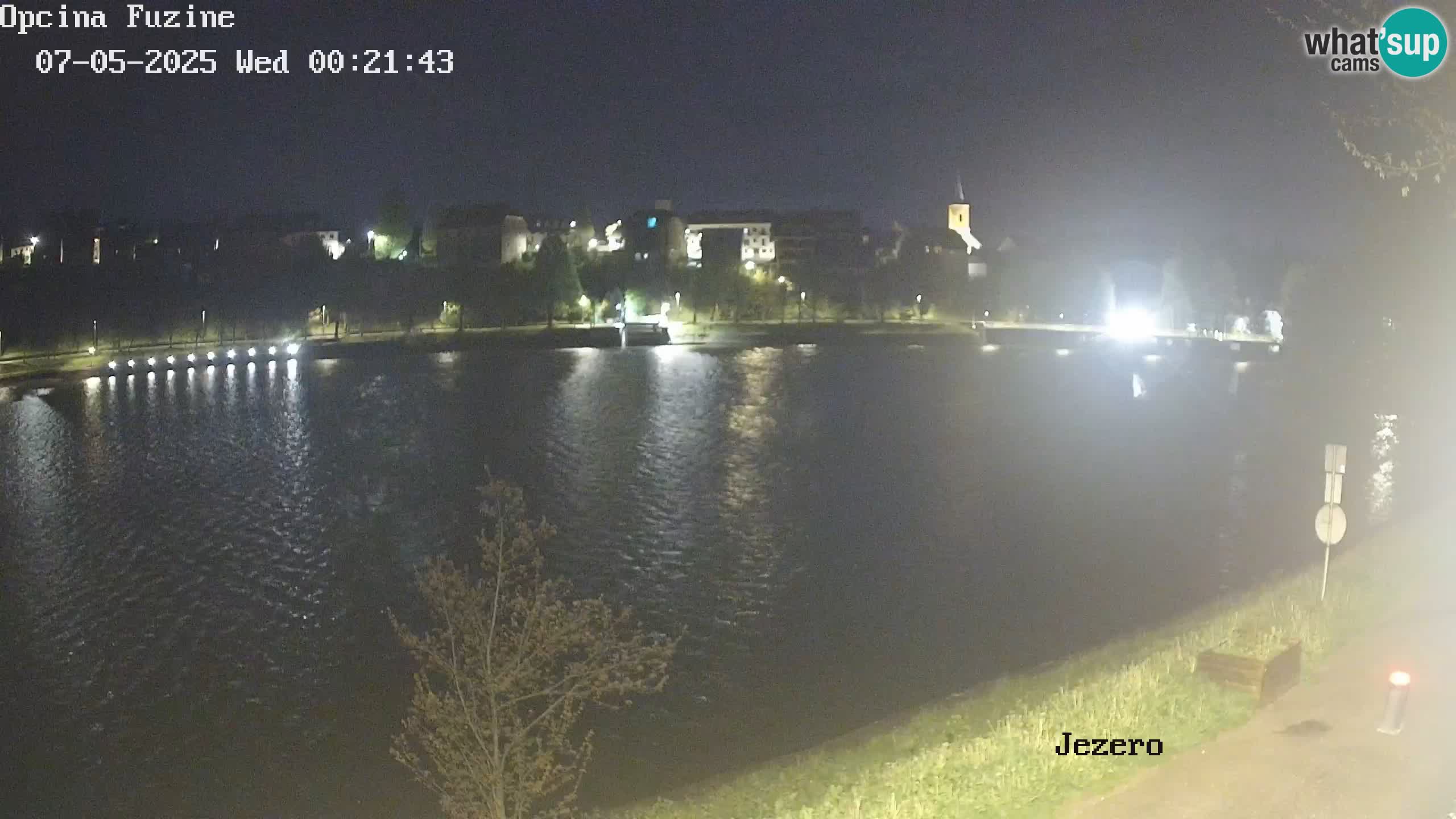 LIVE Lake Bajer livecam Bajersko Jezero Fužine