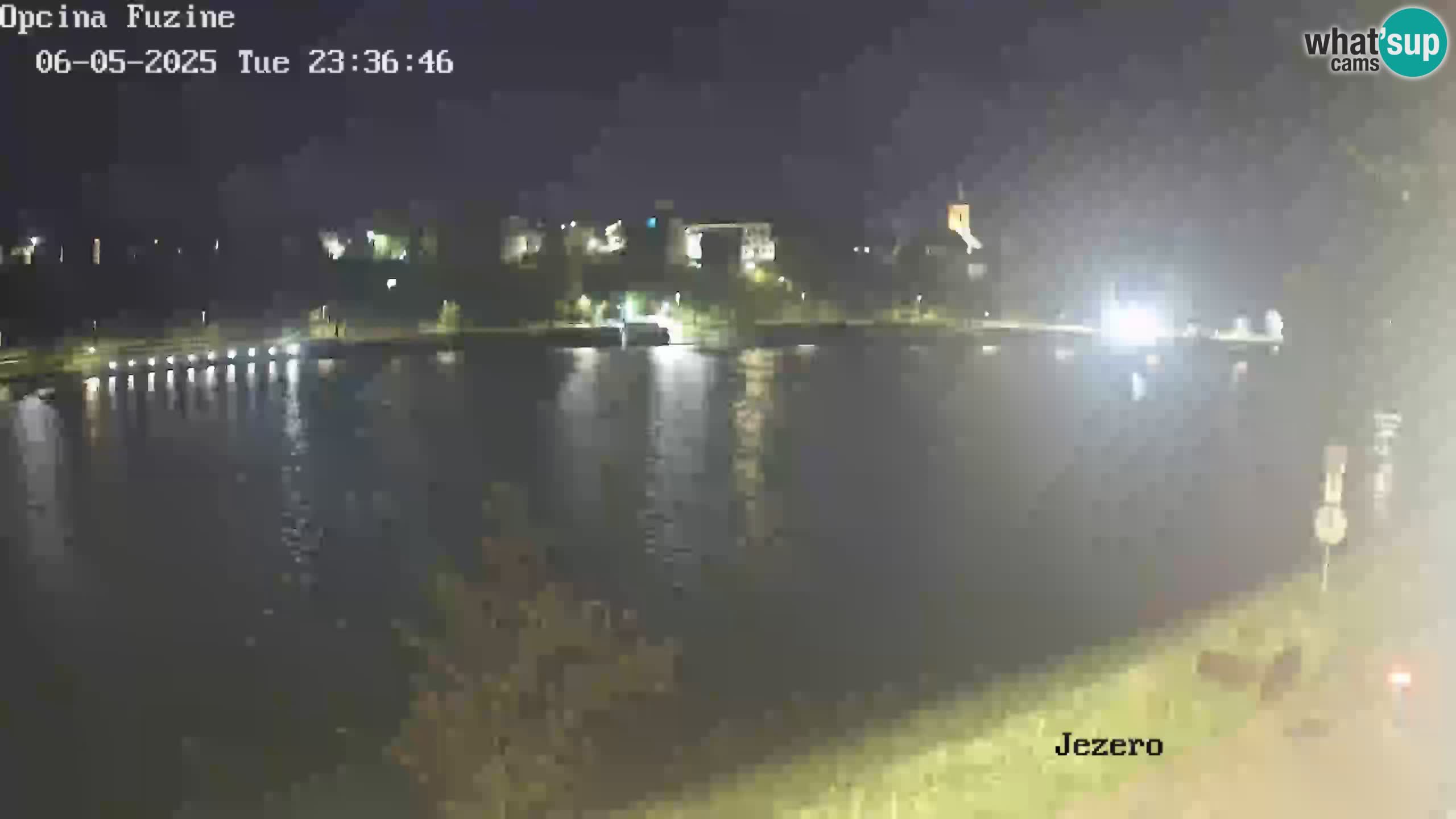 Bajersko Jezero web kamera Fužine