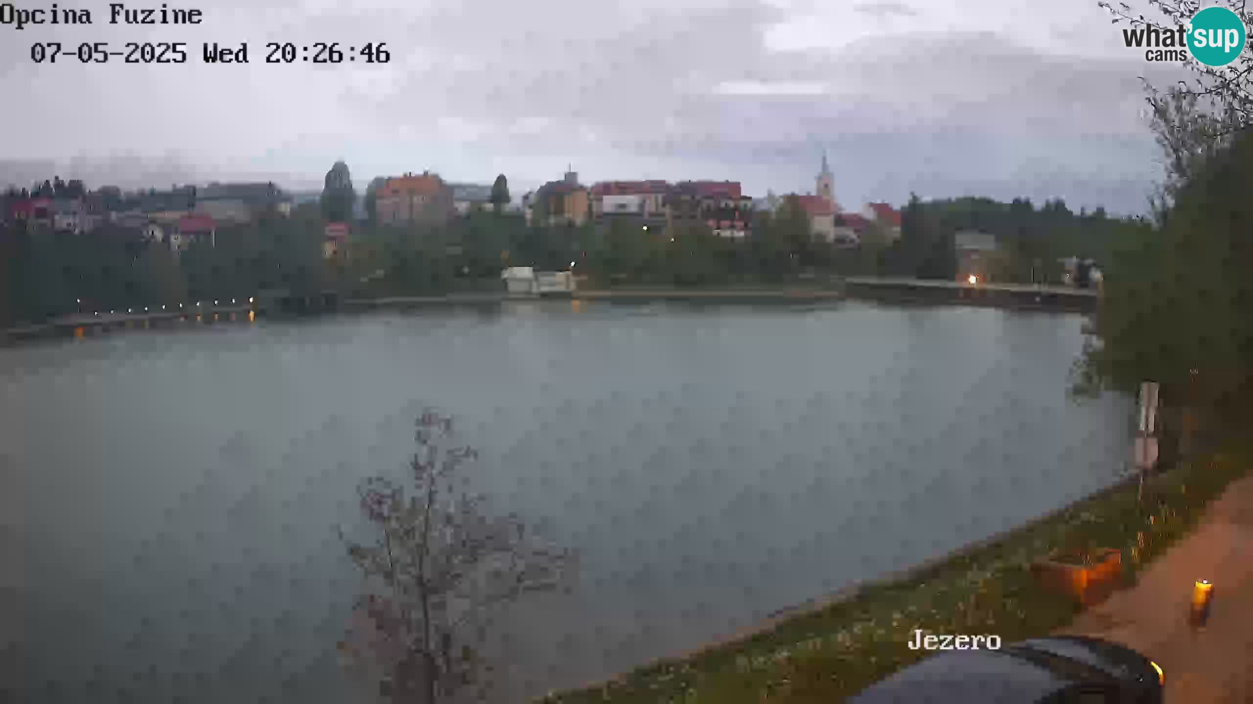 LIVE Lake Bajer livecam Bajersko Jezero Fužine