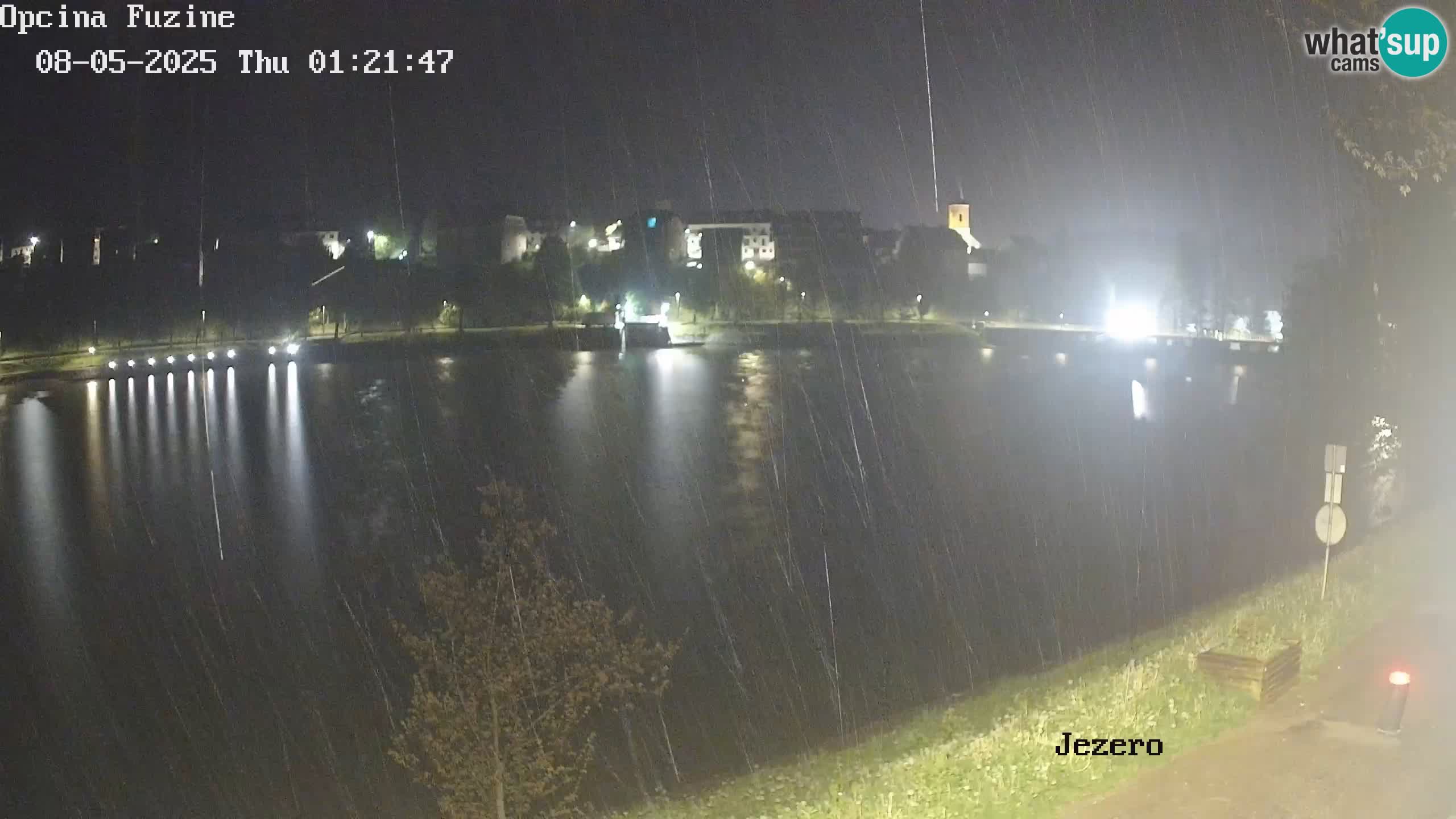 LIVE Lake Bajer livecam Bajersko Jezero Fužine