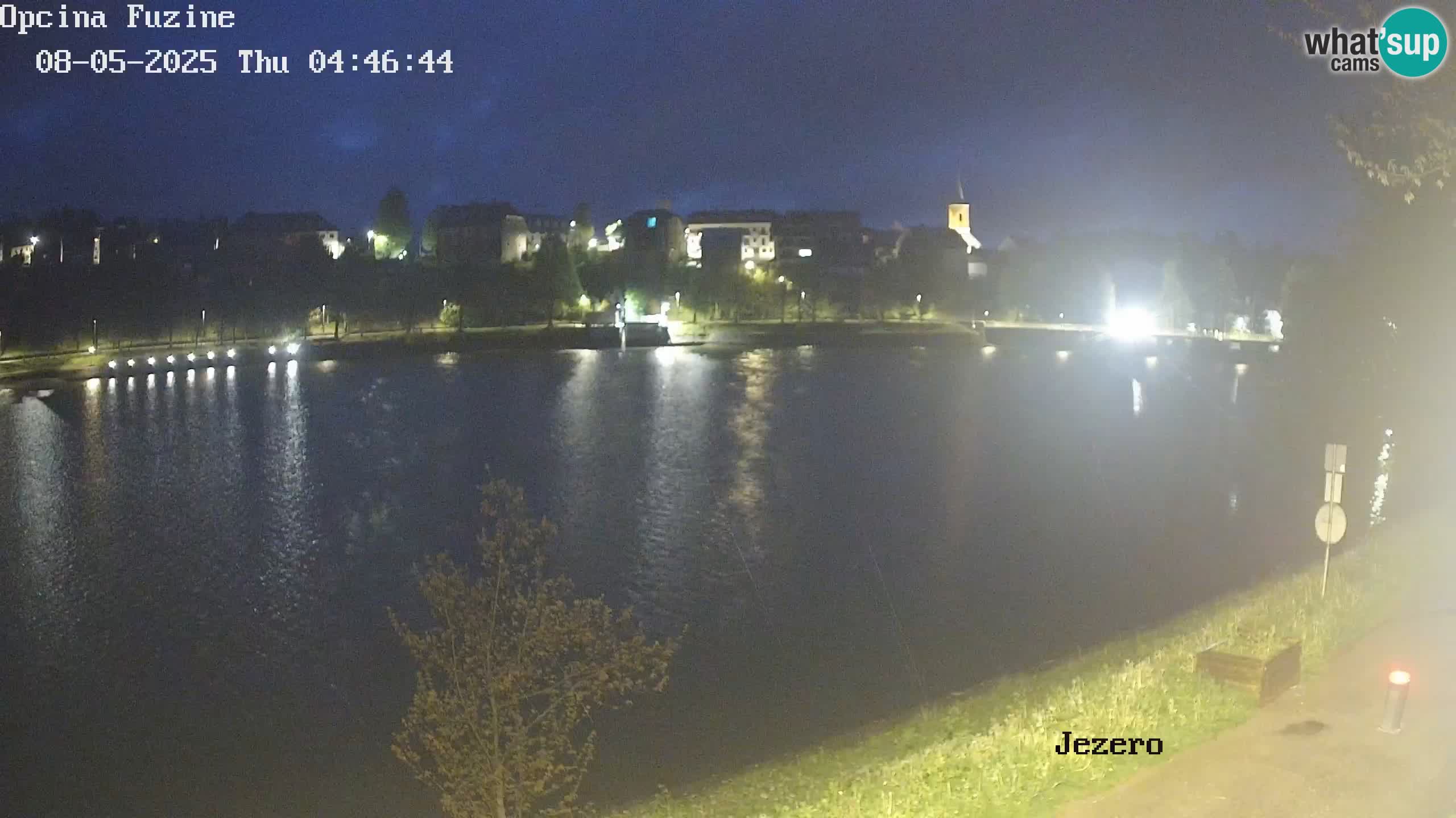 LIVE Lake Bajer livecam Bajersko Jezero Fužine