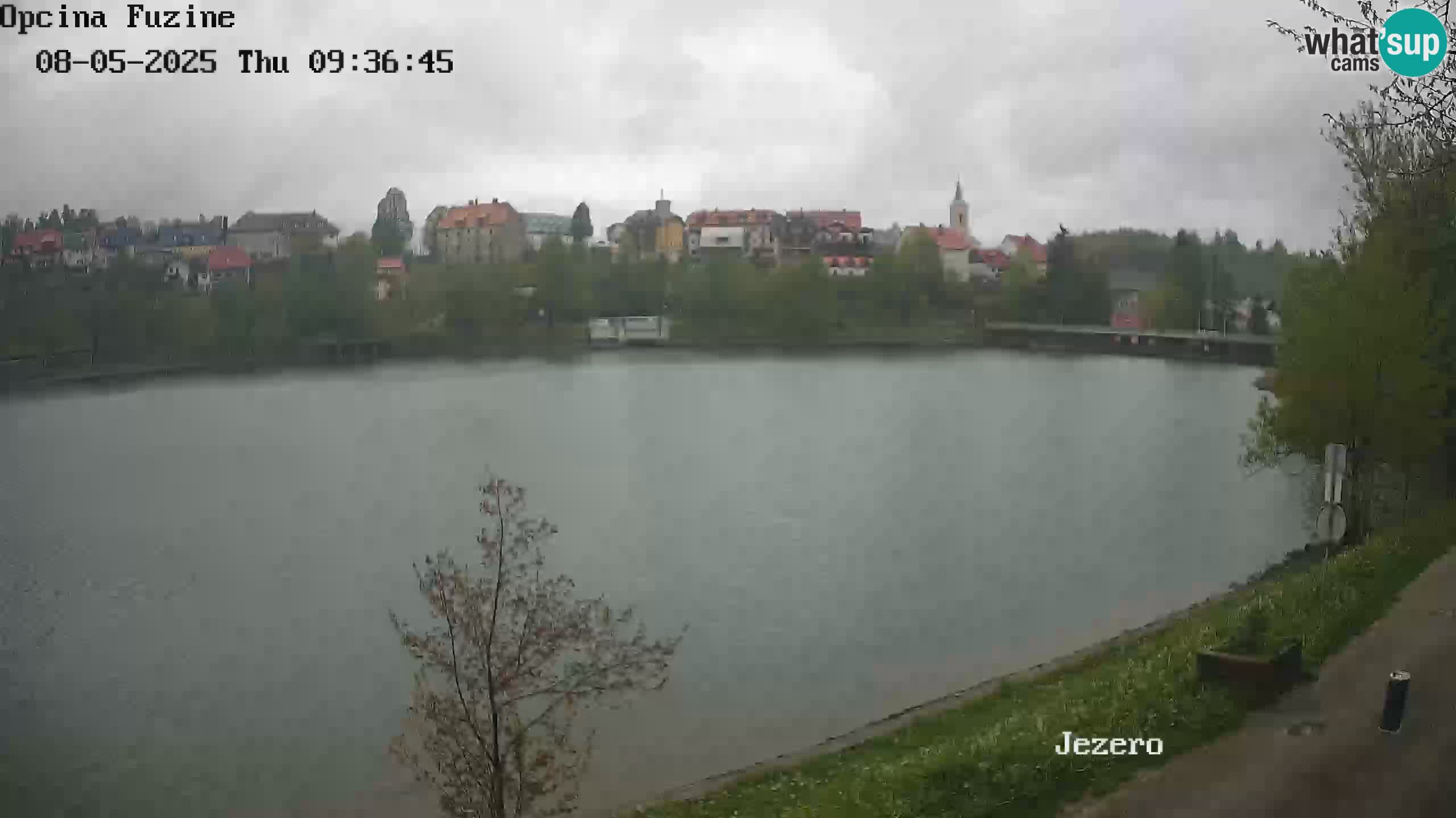 Bajersko Jezero web kamera Fužine