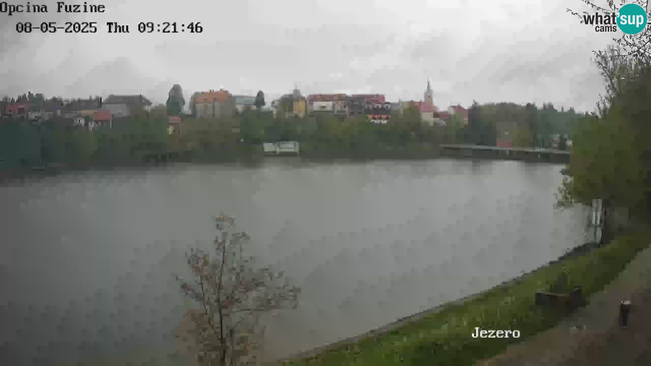 LIVE Lake Bajer livecam Bajersko Jezero Fužine