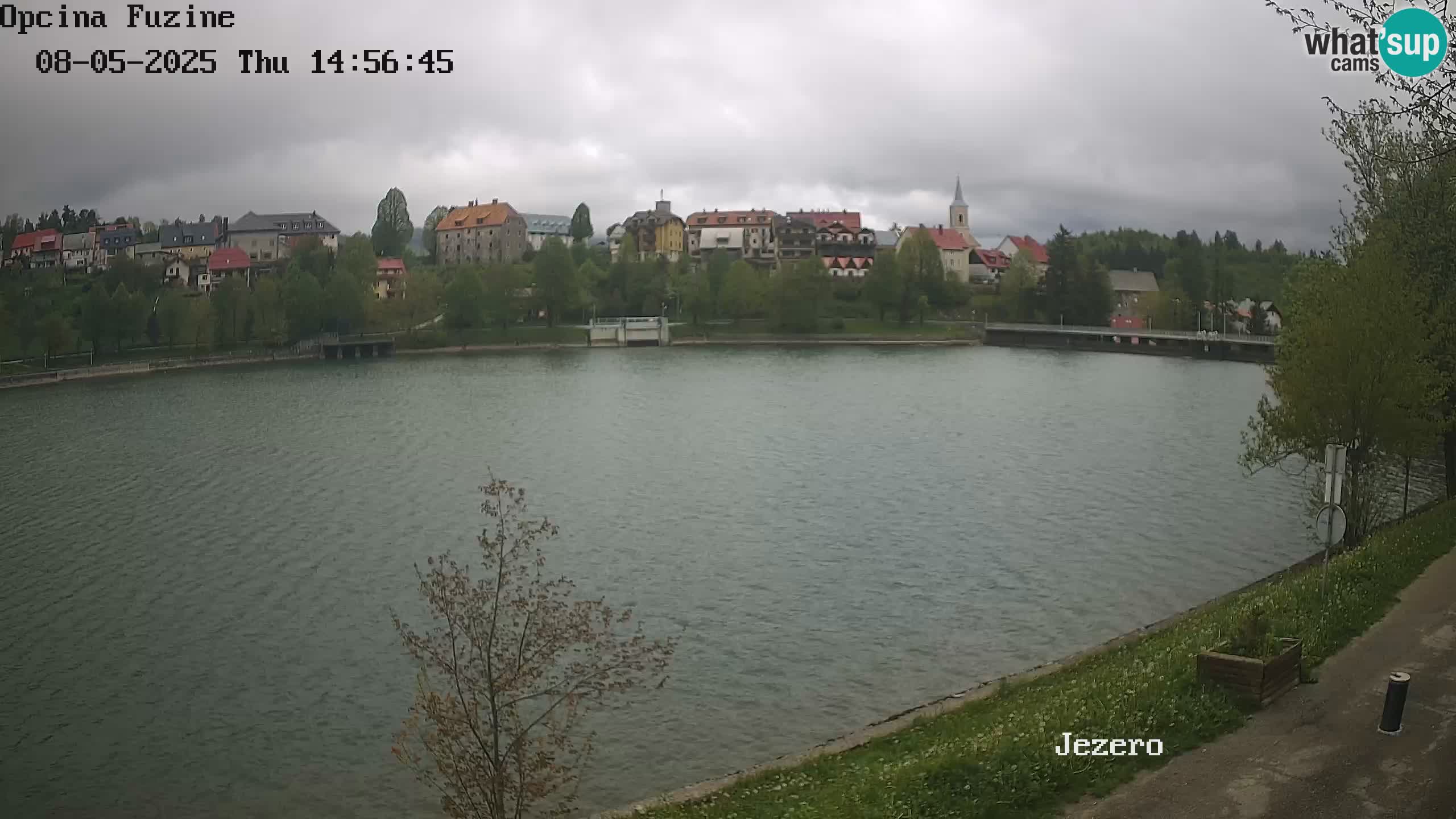 LIVE Lake Bajer livecam Bajersko Jezero Fužine