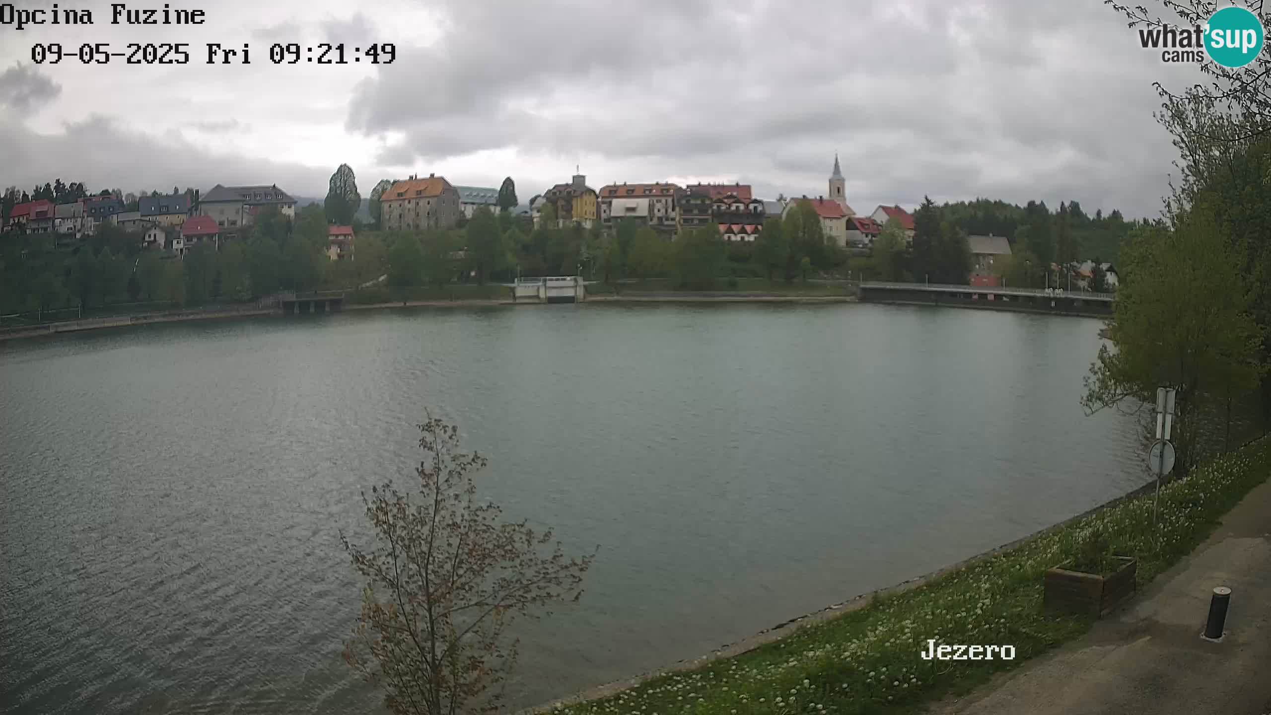 Kamera v živo Bajersko Jezero Fužine