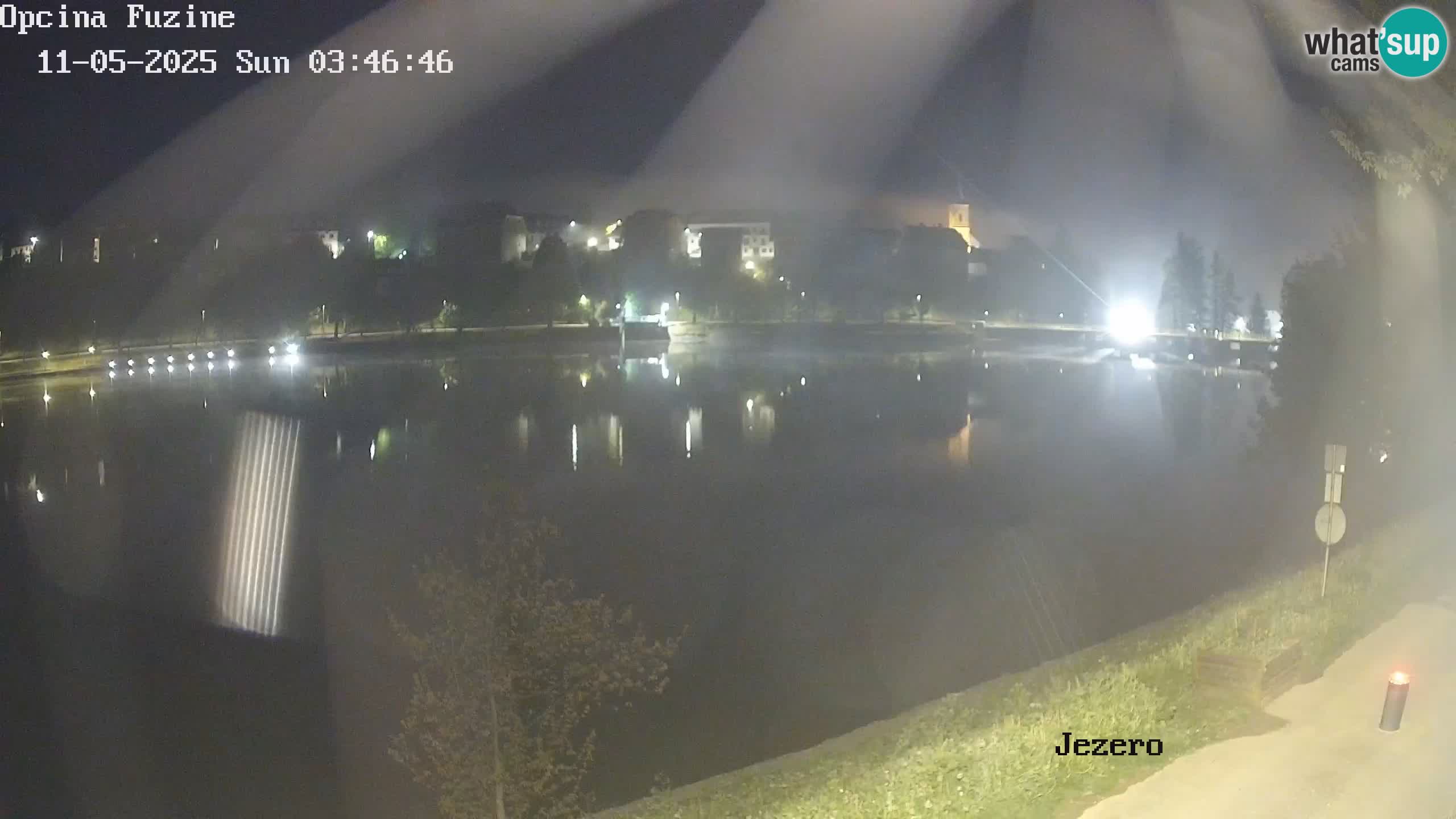 Kamera v živo Bajersko Jezero Fužine