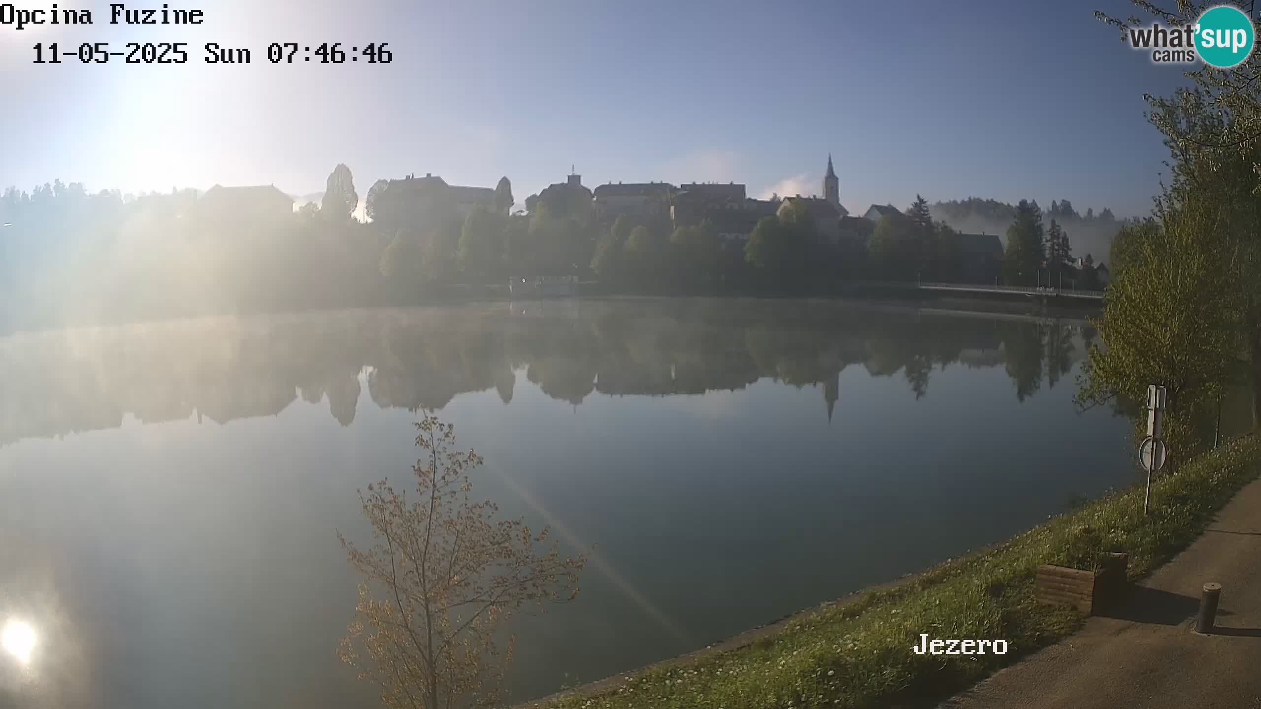 Bajersko Jezero camera en vivo lago Bajer Fužine
