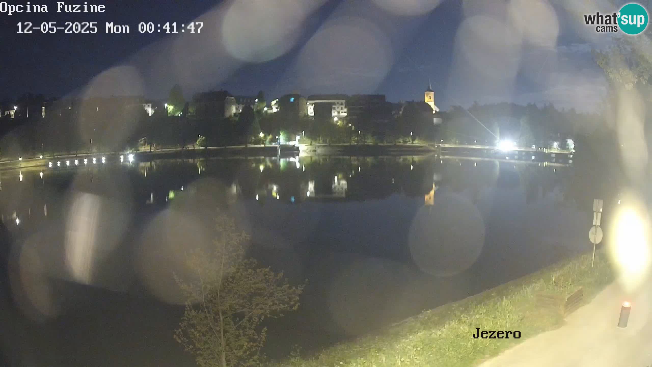 LIVE Lake Bajer livecam Bajersko Jezero Fužine