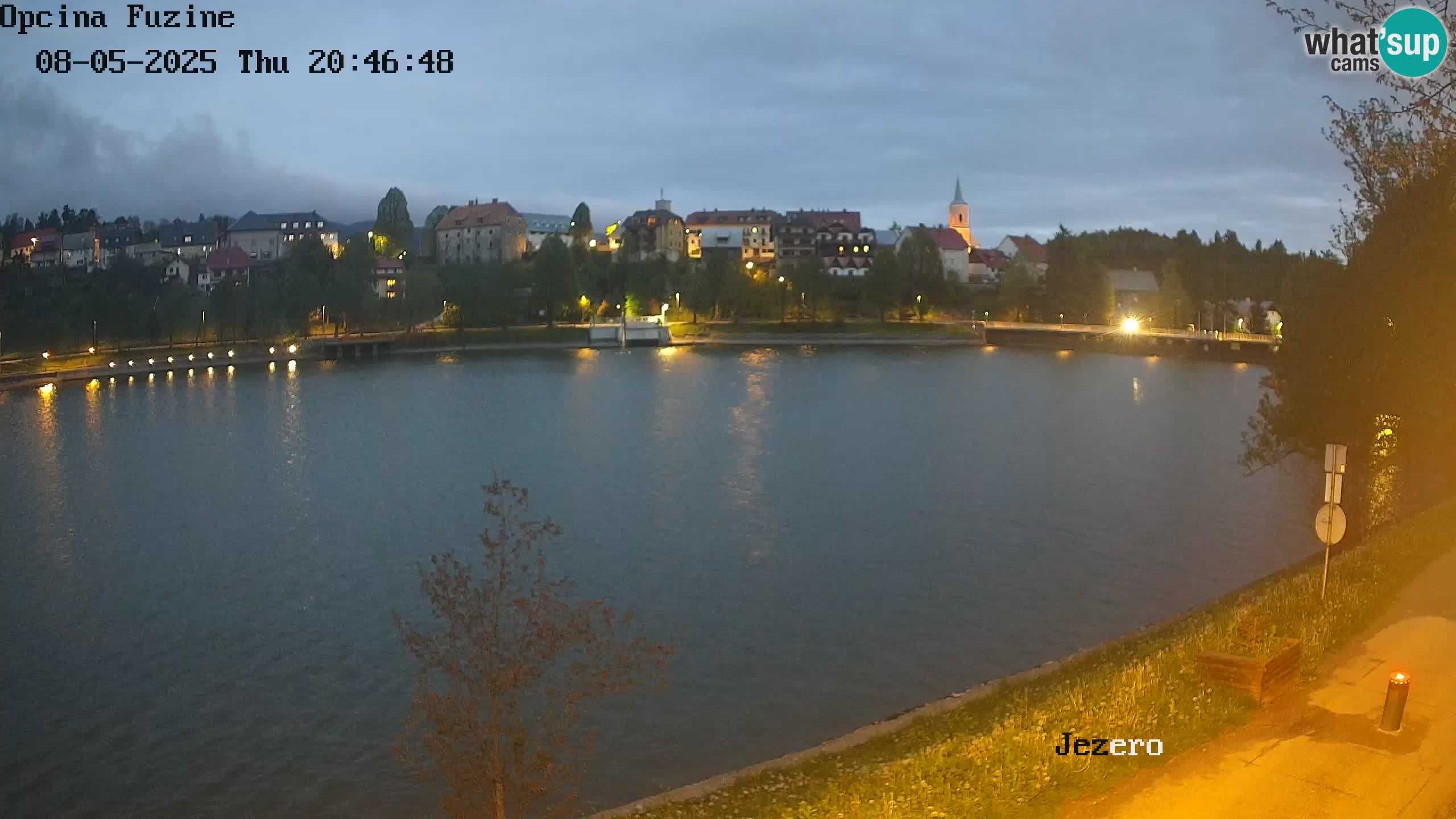 Lago Bajer livecam Bajersko Jezero Fužine