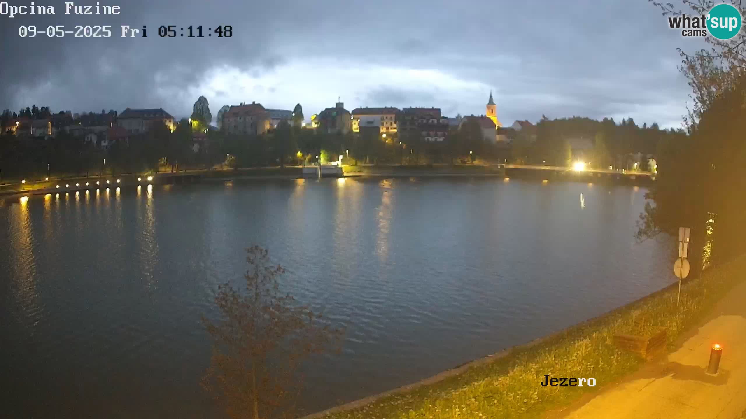 Kamera v živo Bajersko Jezero Fužine