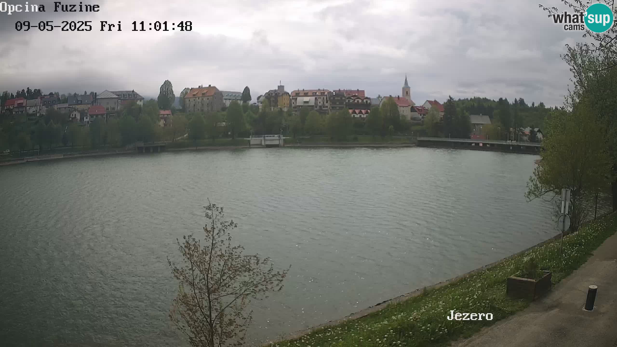LIVE Lake Bajer livecam Bajersko Jezero Fužine