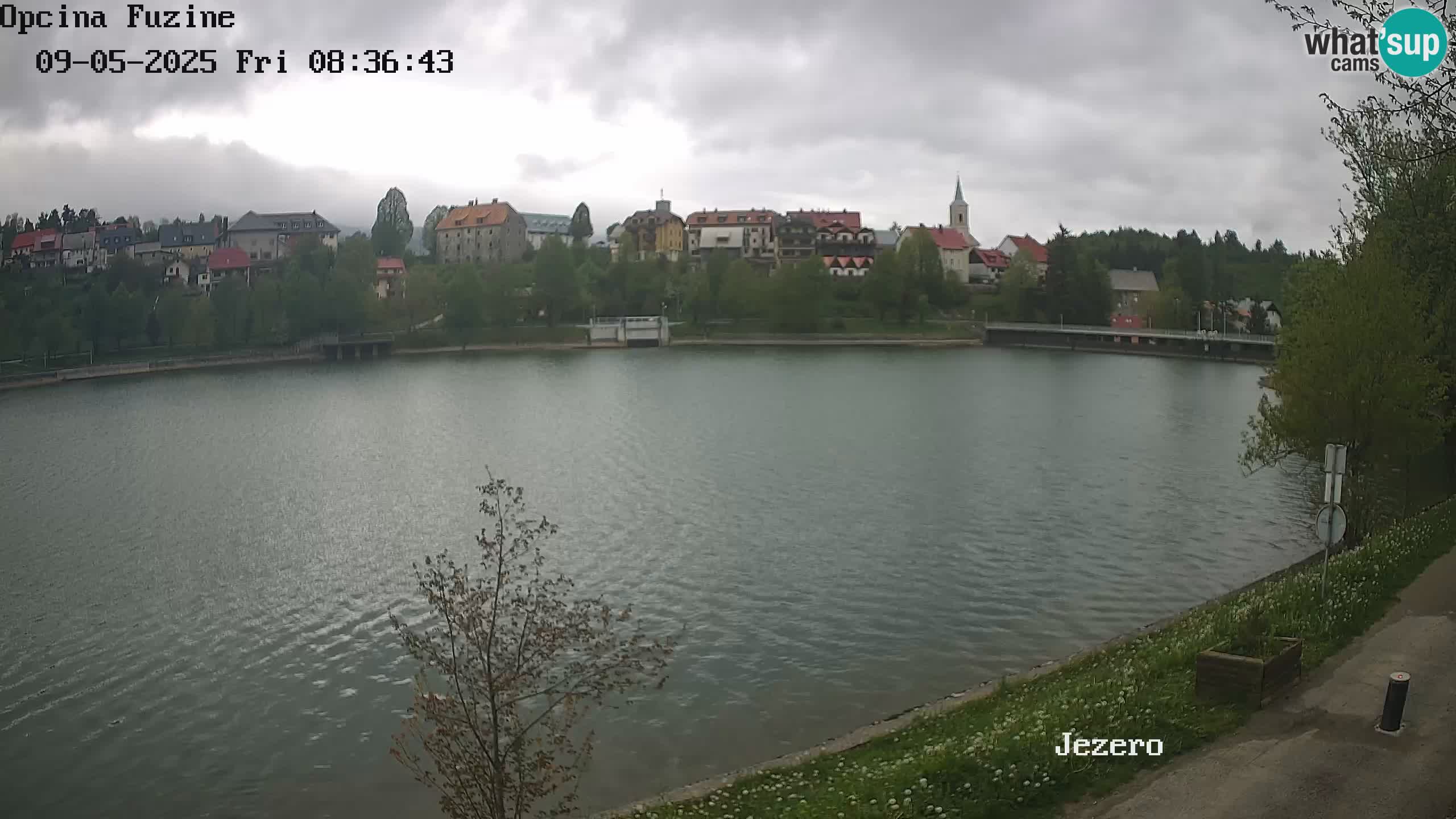 LIVE Lake Bajer livecam Bajersko Jezero Fužine