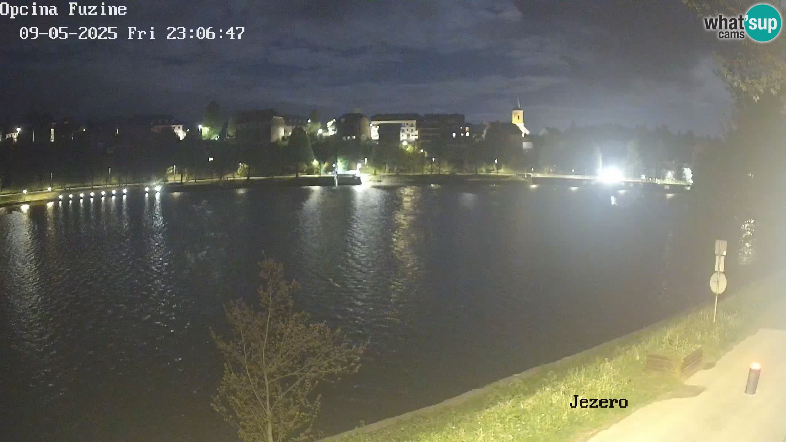 LIVE Lake Bajer livecam Bajersko Jezero Fužine