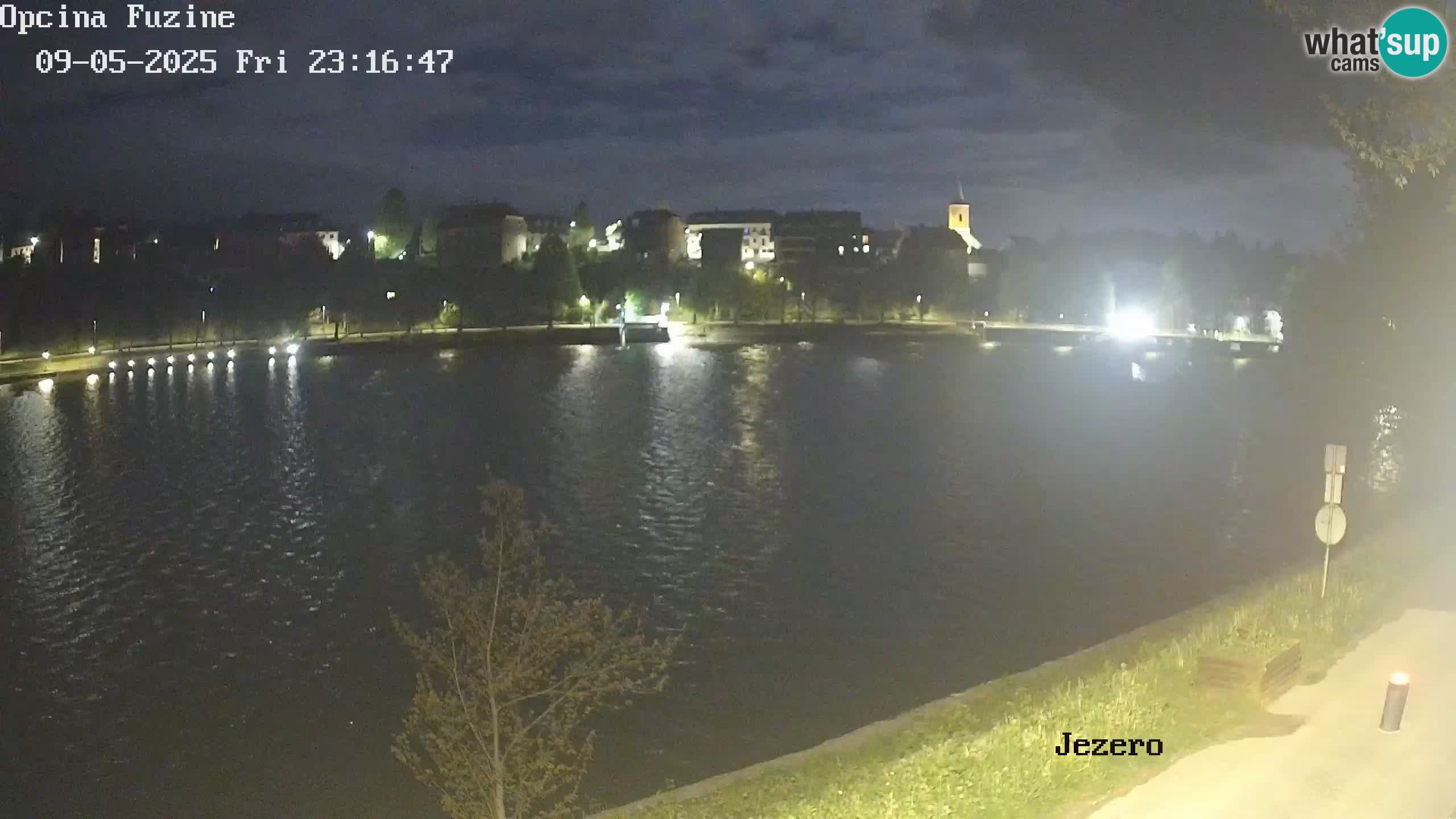LIVE Lake Bajer livecam Bajersko Jezero Fužine