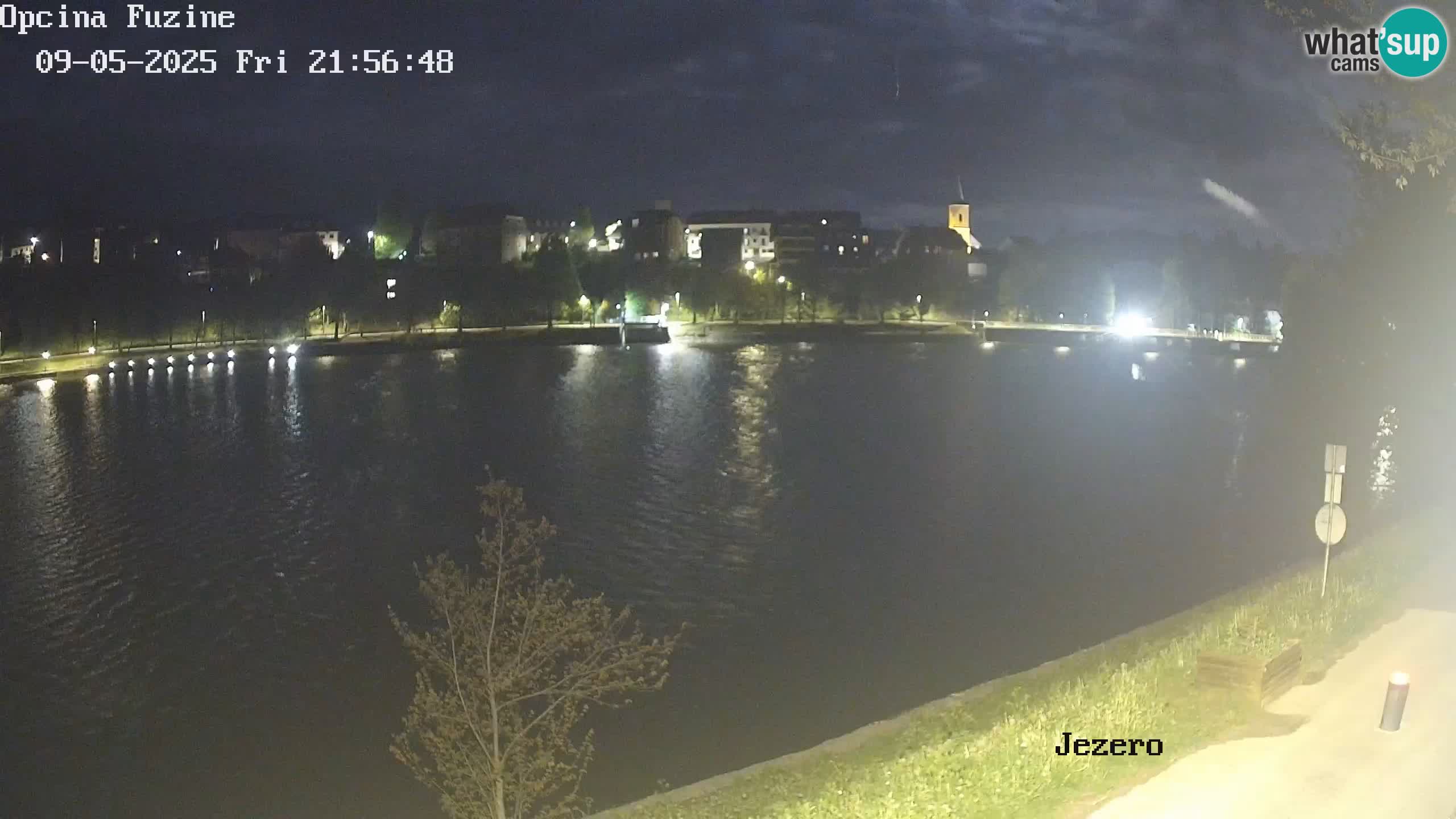 LIVE Lake Bajer livecam Bajersko Jezero Fužine