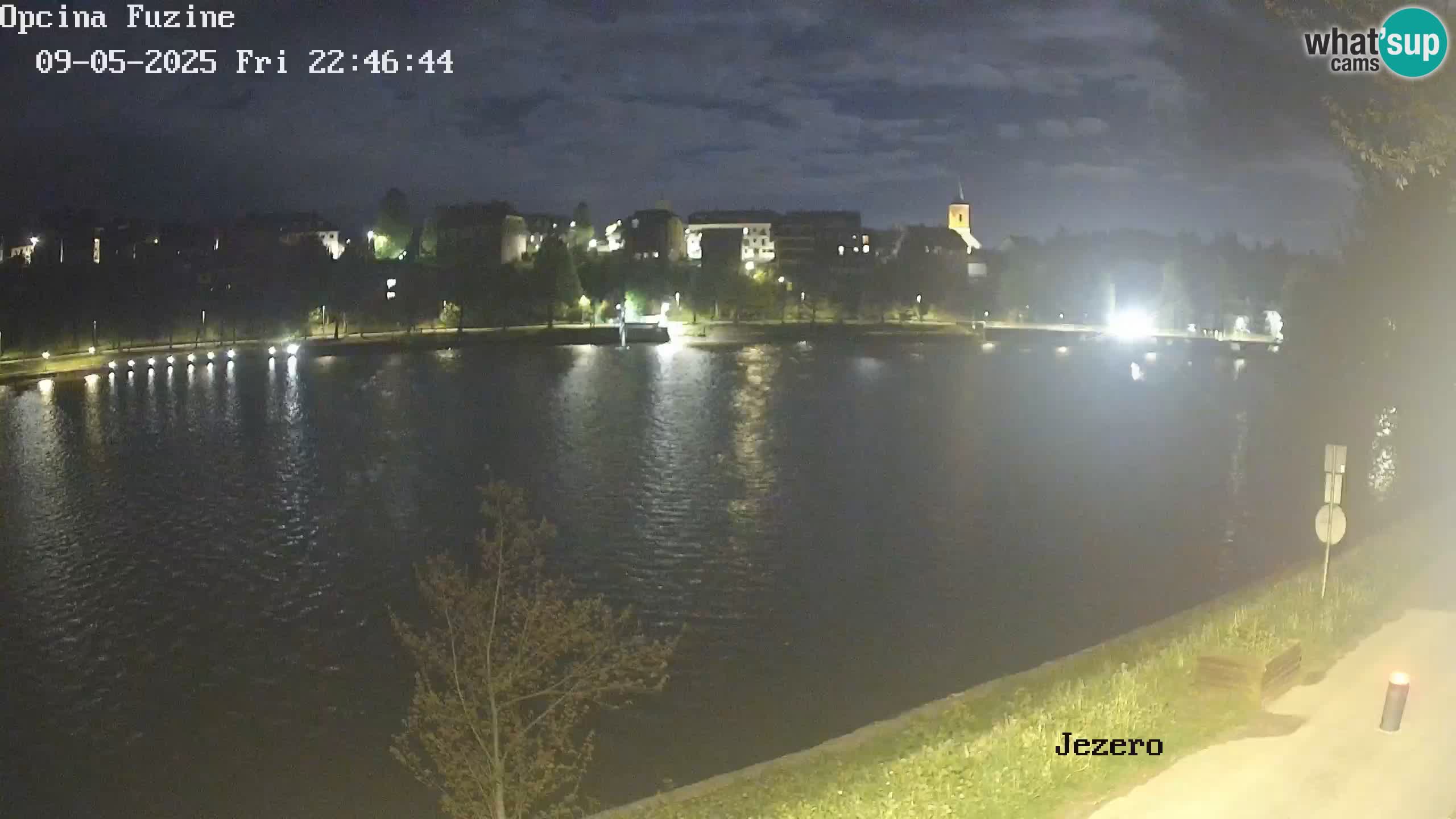 LIVE Lake Bajer livecam Bajersko Jezero Fužine