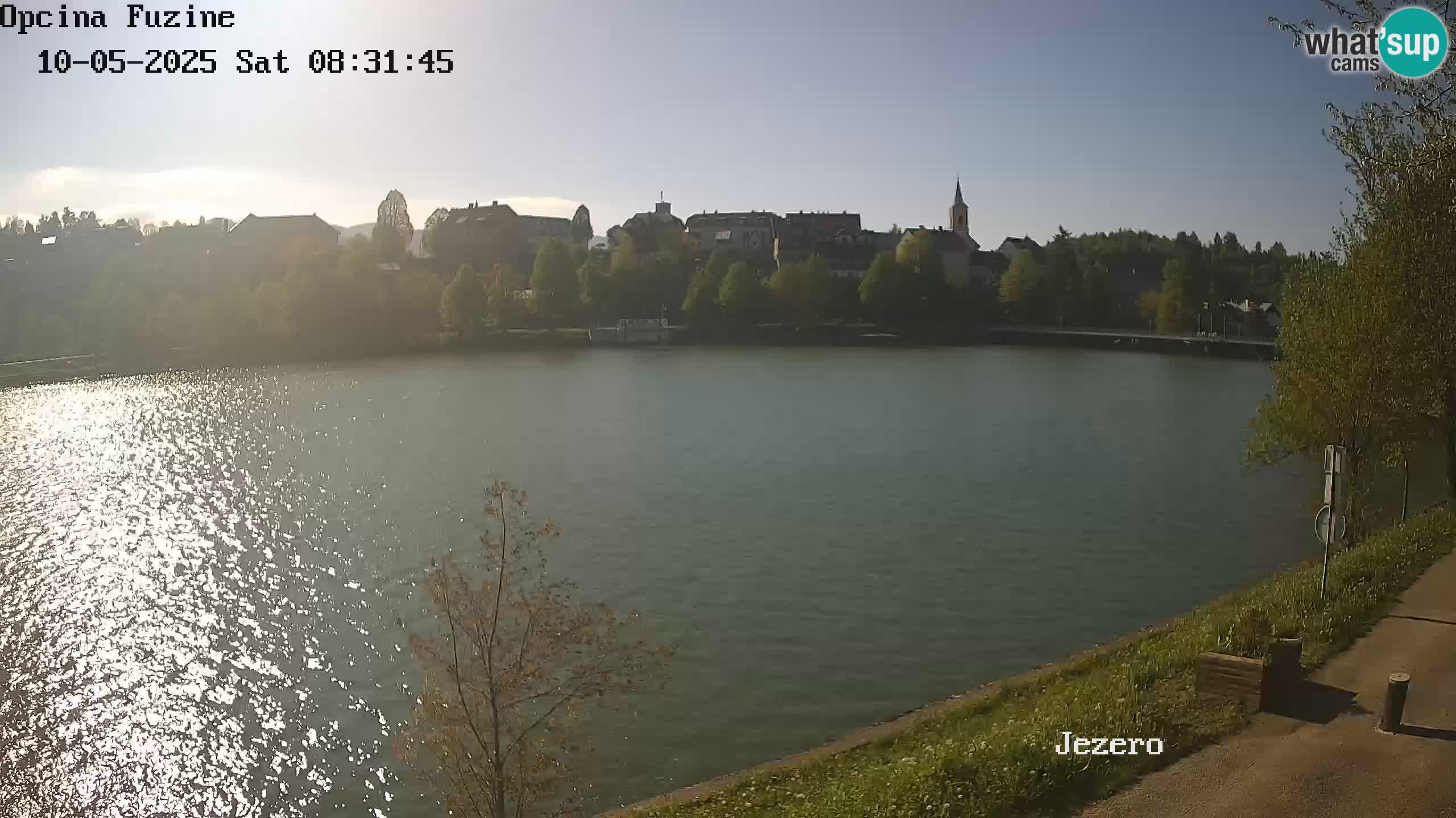 LIVE Lake Bajer livecam Bajersko Jezero Fužine
