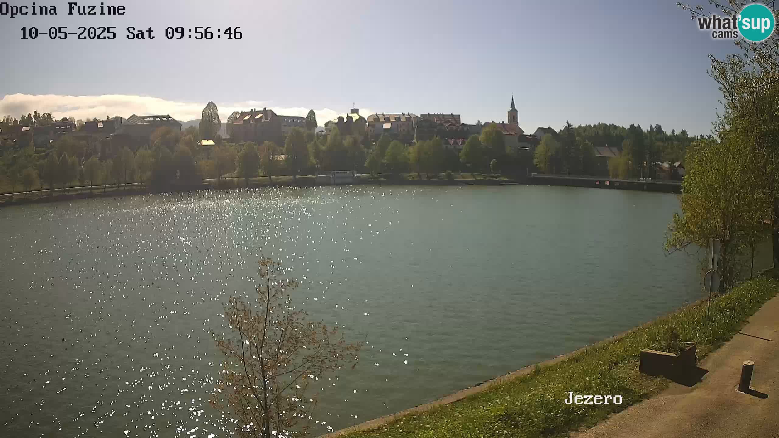 Kamera v živo Bajersko Jezero Fužine