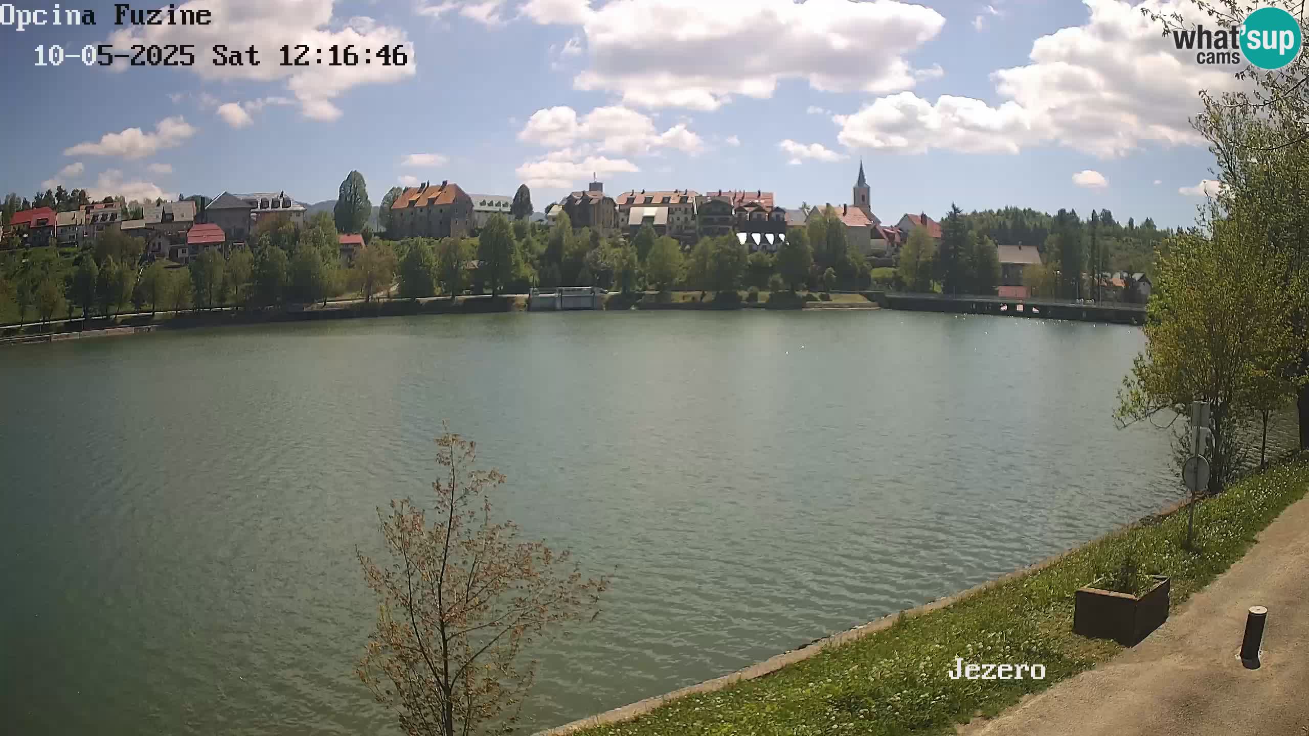 LIVE Lake Bajer livecam Bajersko Jezero Fužine