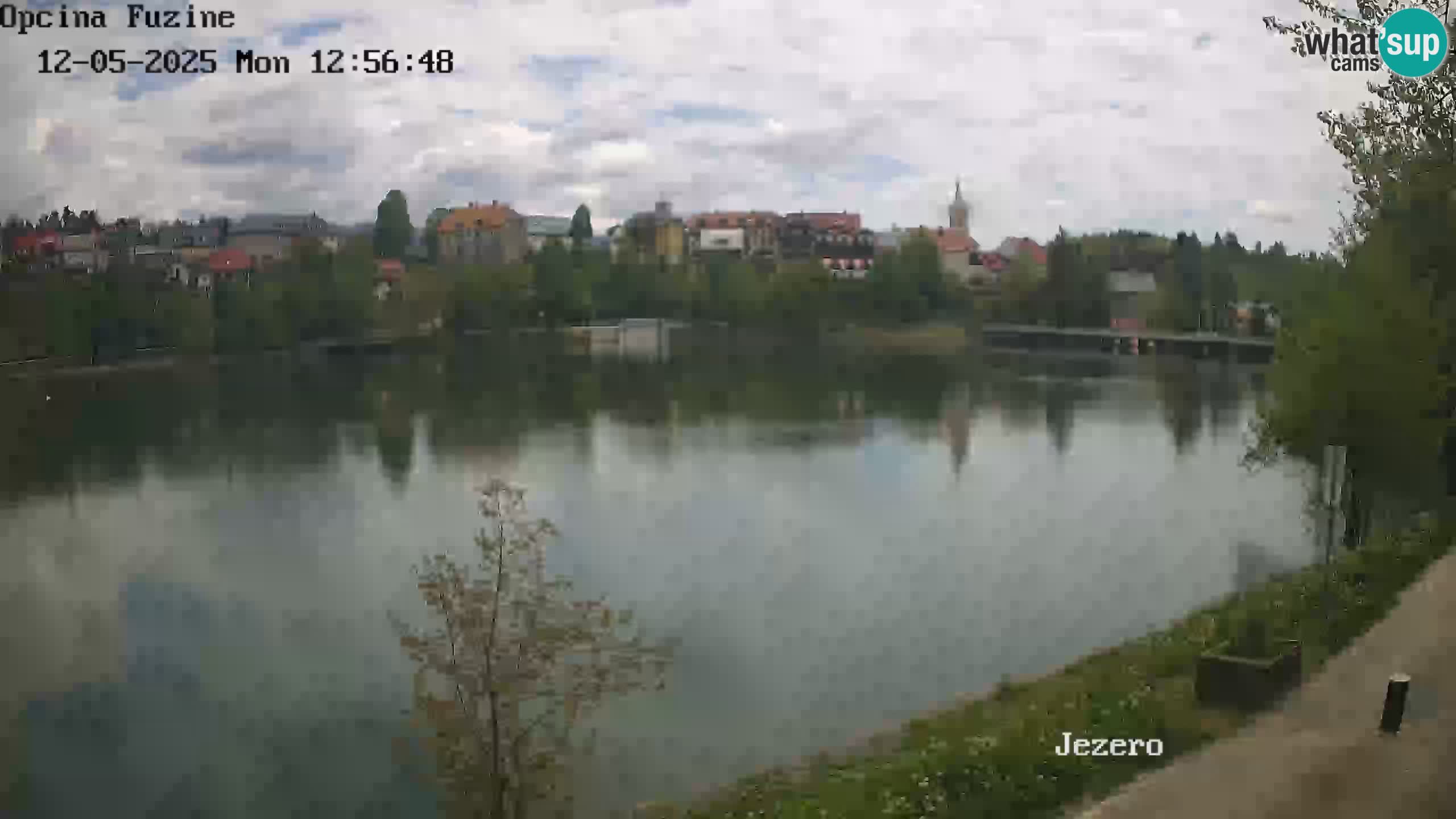 LIVE Lake Bajer livecam Bajersko Jezero Fužine