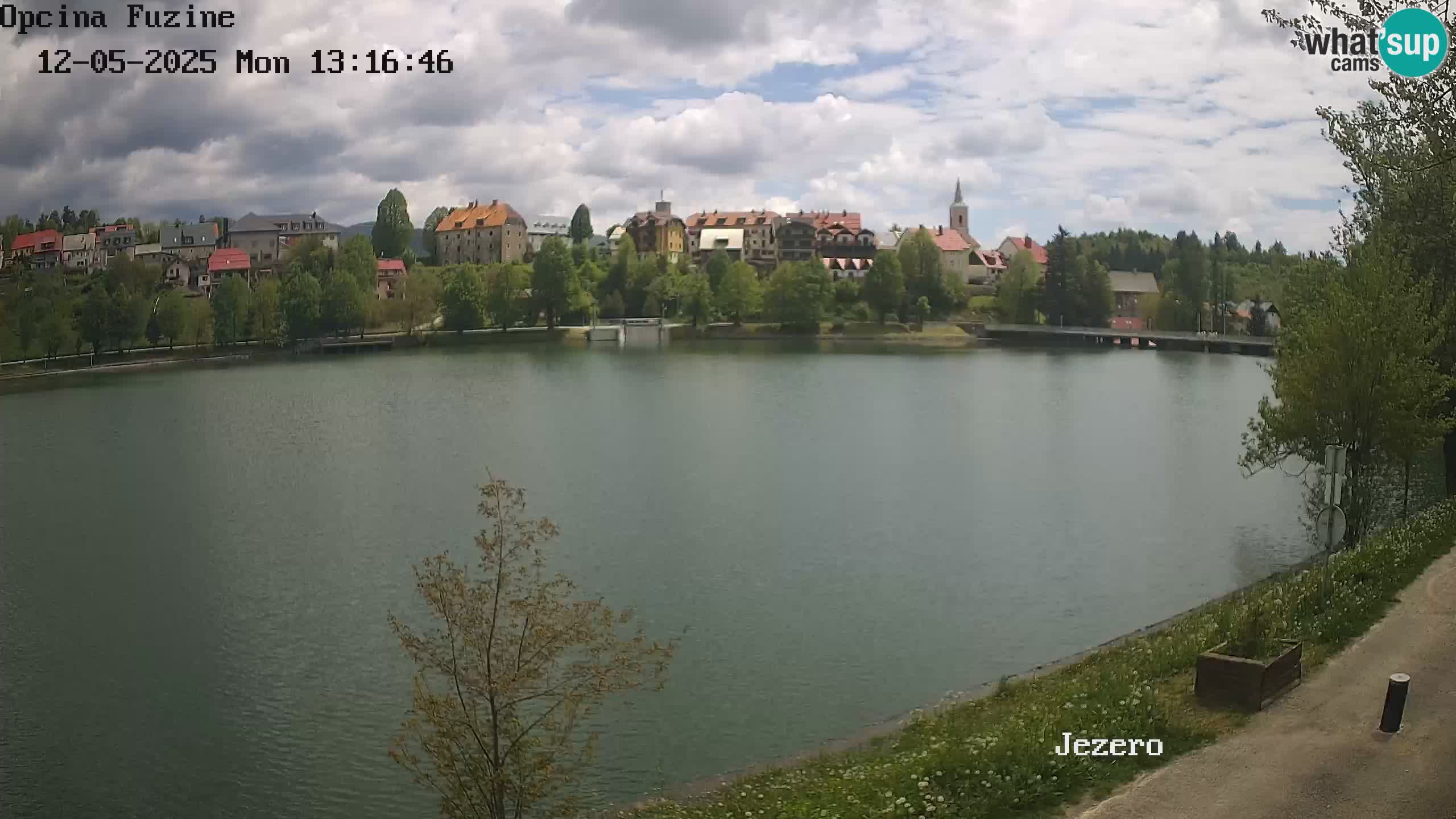Lago Bajer livecam Bajersko Jezero Fužine