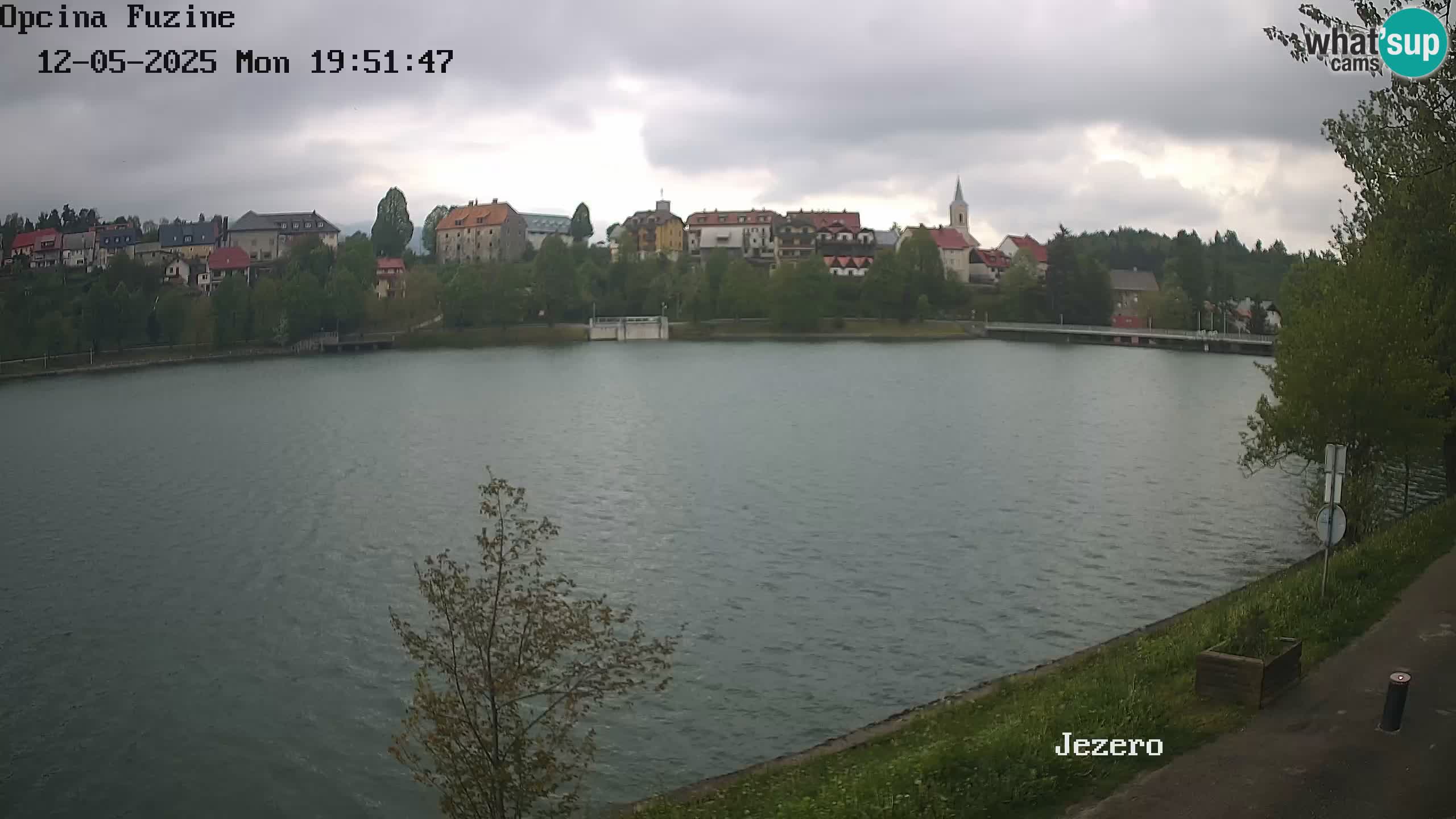 LIVE Lake Bajer livecam Bajersko Jezero Fužine