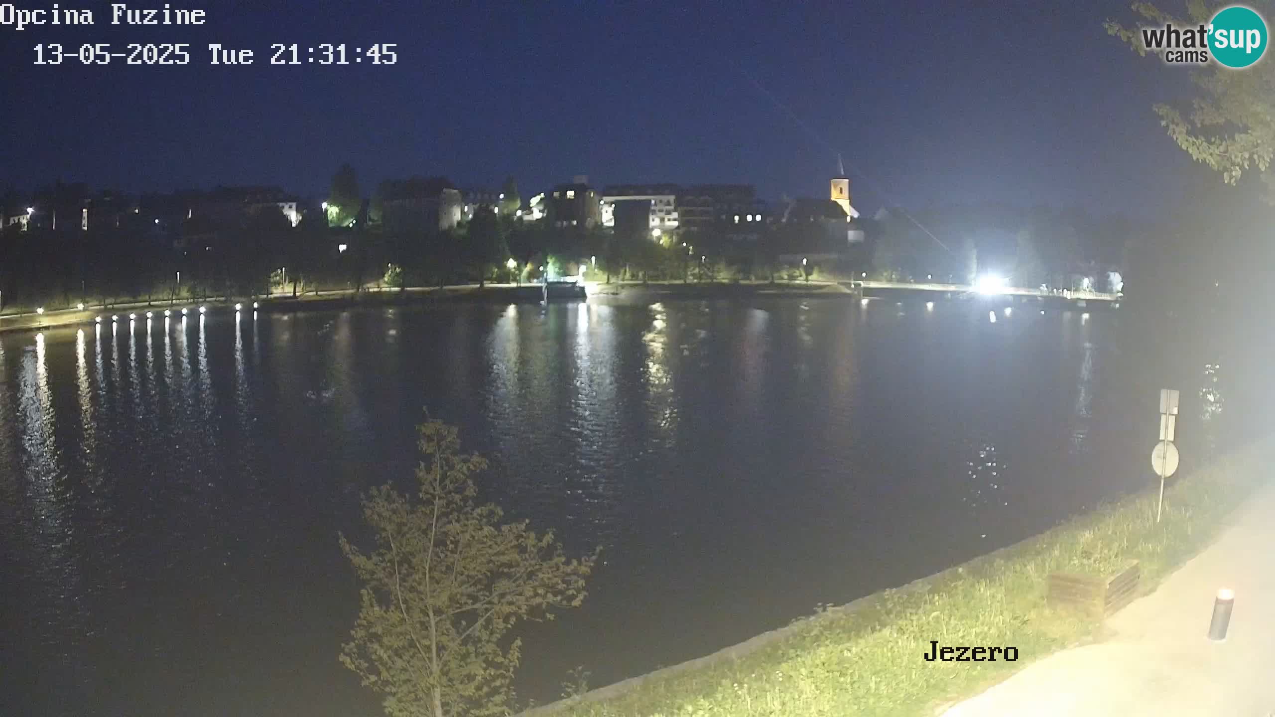 Kamera v živo Bajersko Jezero Fužine