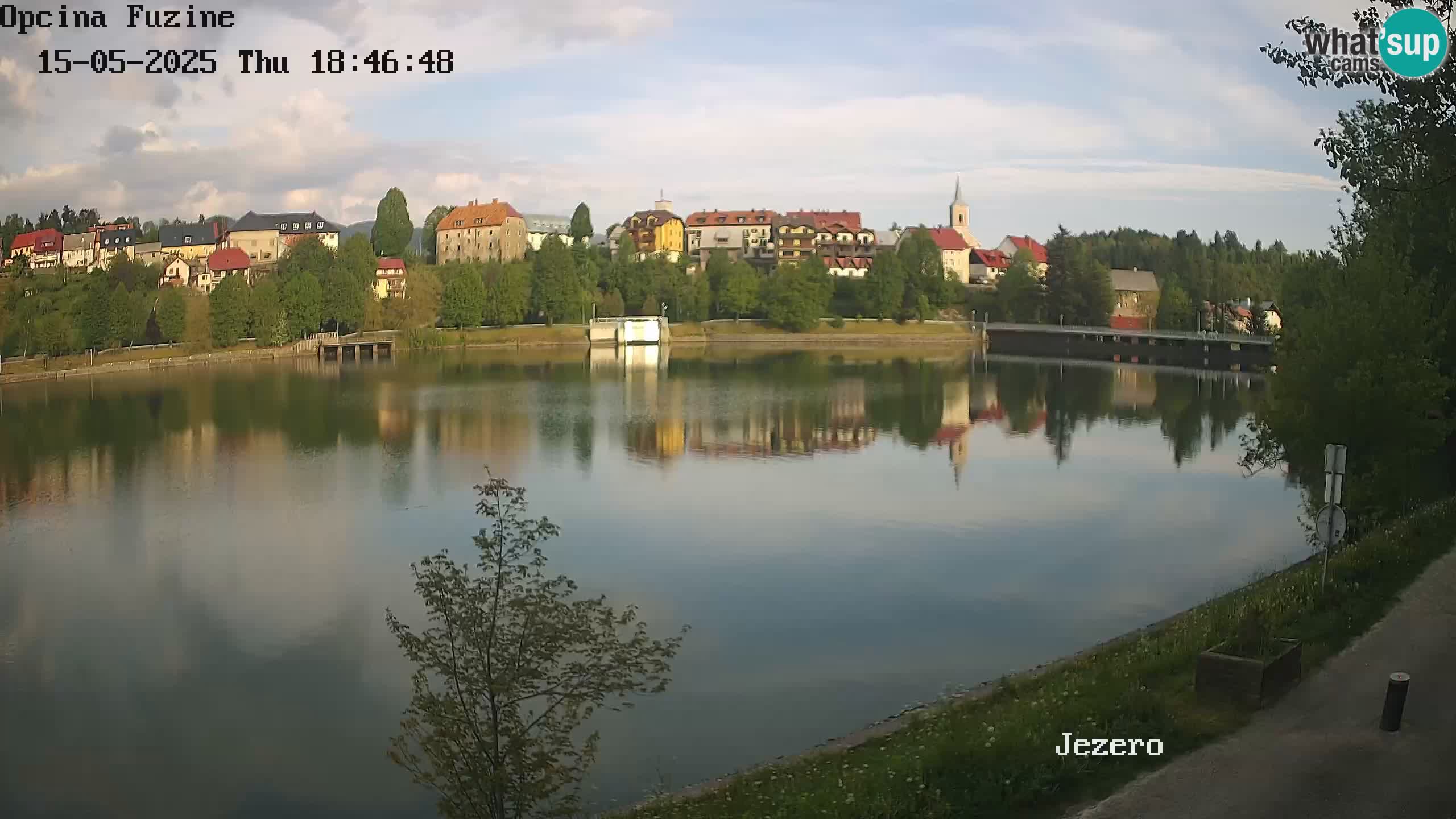 Bajersko Jezero camera en vivo lago Bajer Fužine