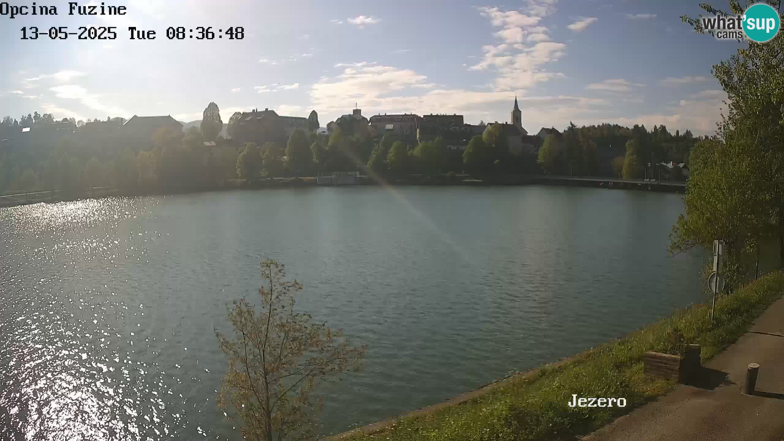 Lago Bajer livecam Bajersko Jezero Fužine