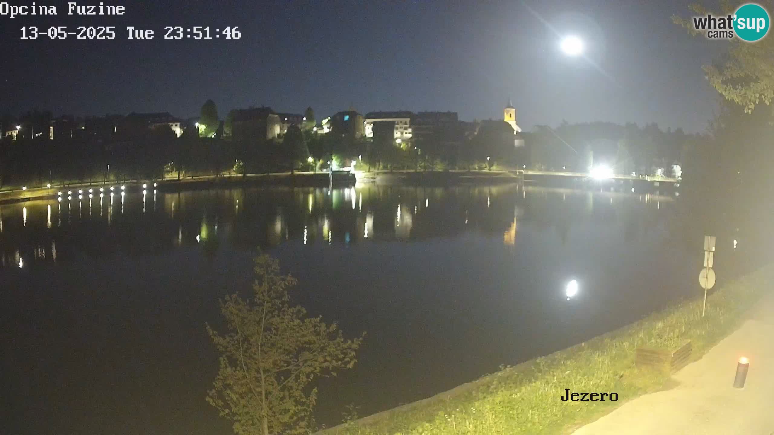Kamera v živo Bajersko Jezero Fužine