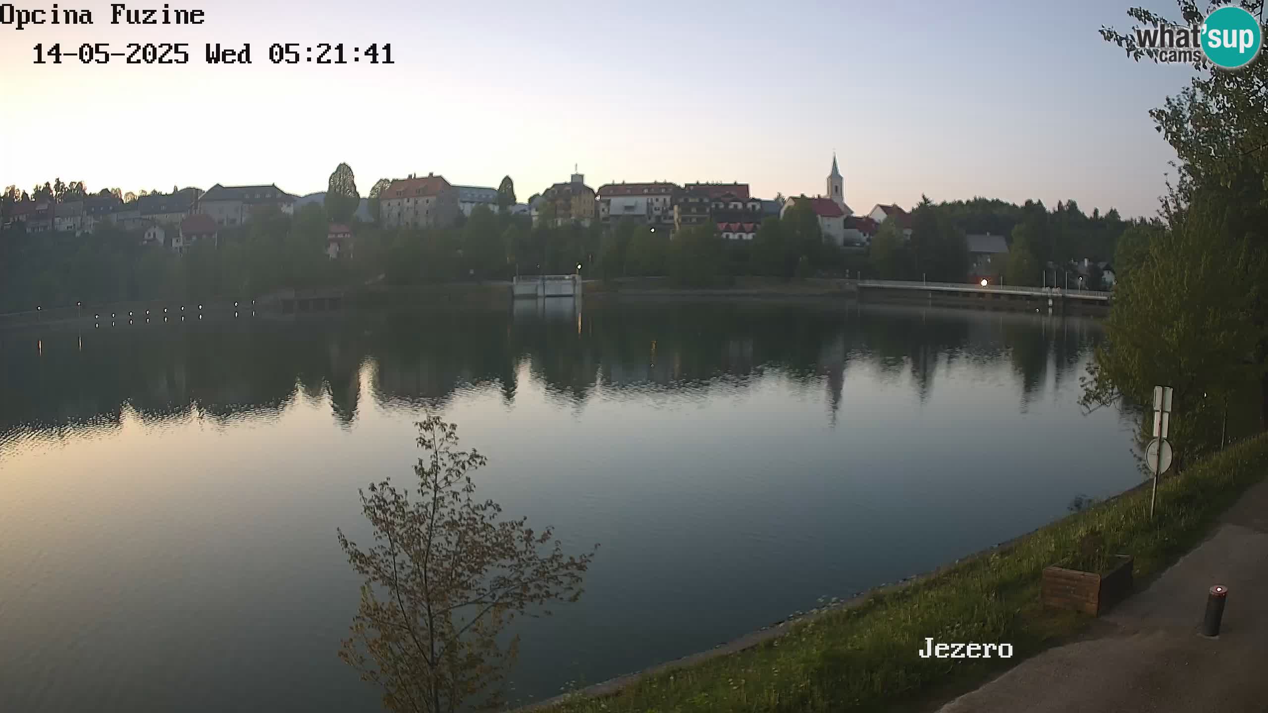 Kamera v živo Bajersko Jezero Fužine