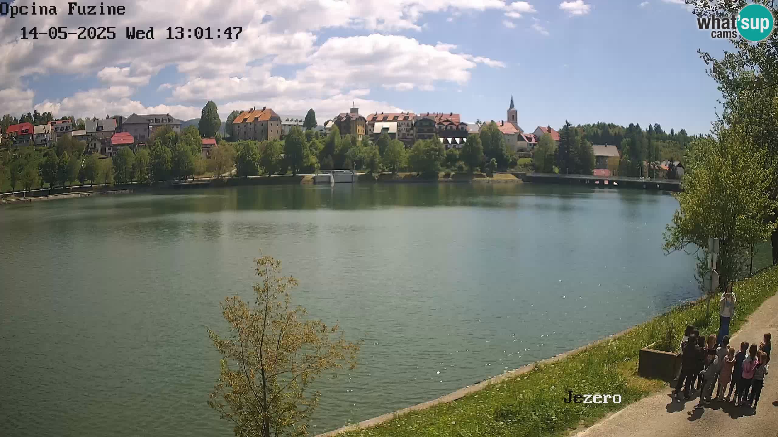 Kamera v živo Bajersko Jezero Fužine