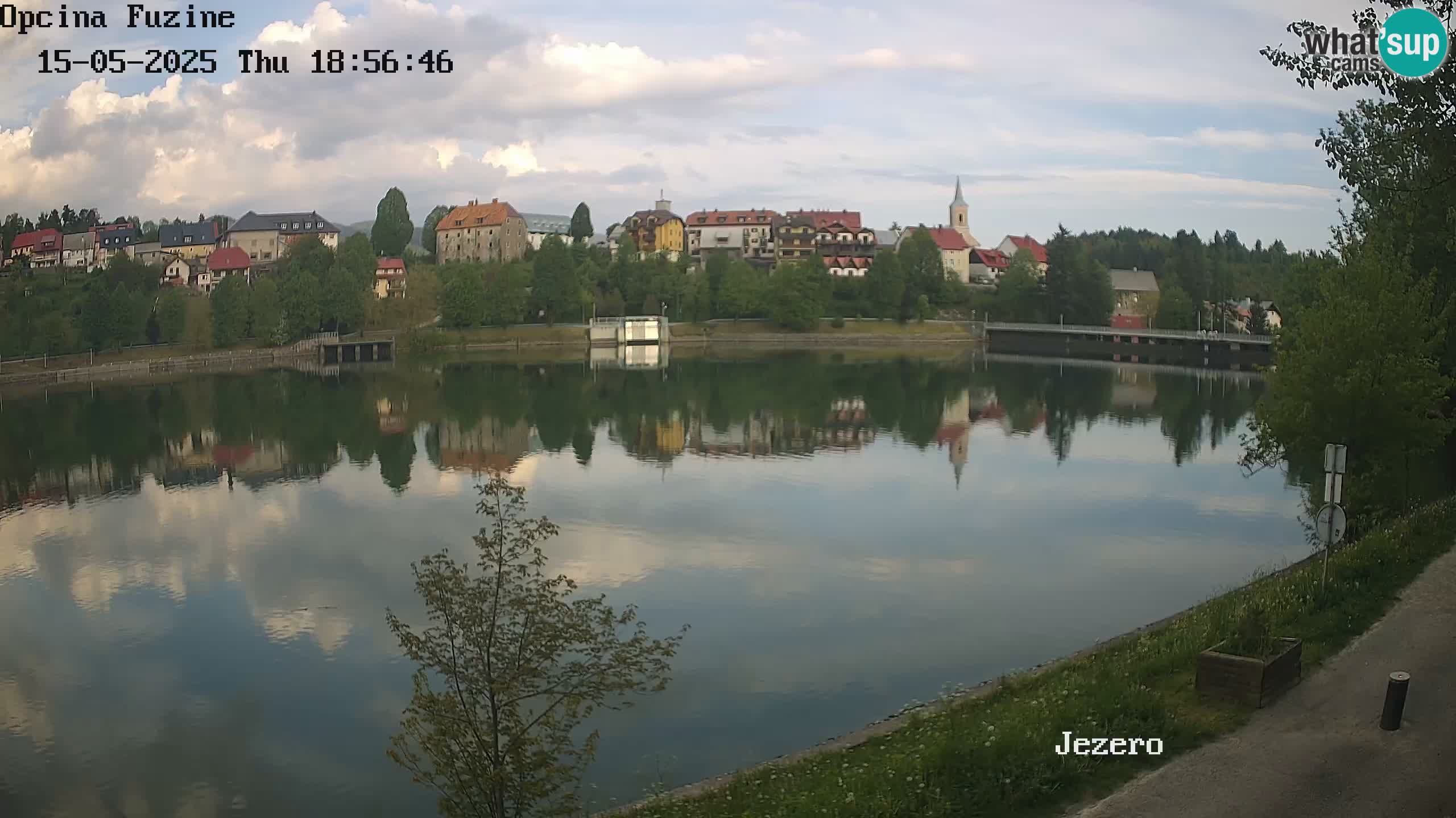 Kamera v živo Bajersko Jezero Fužine