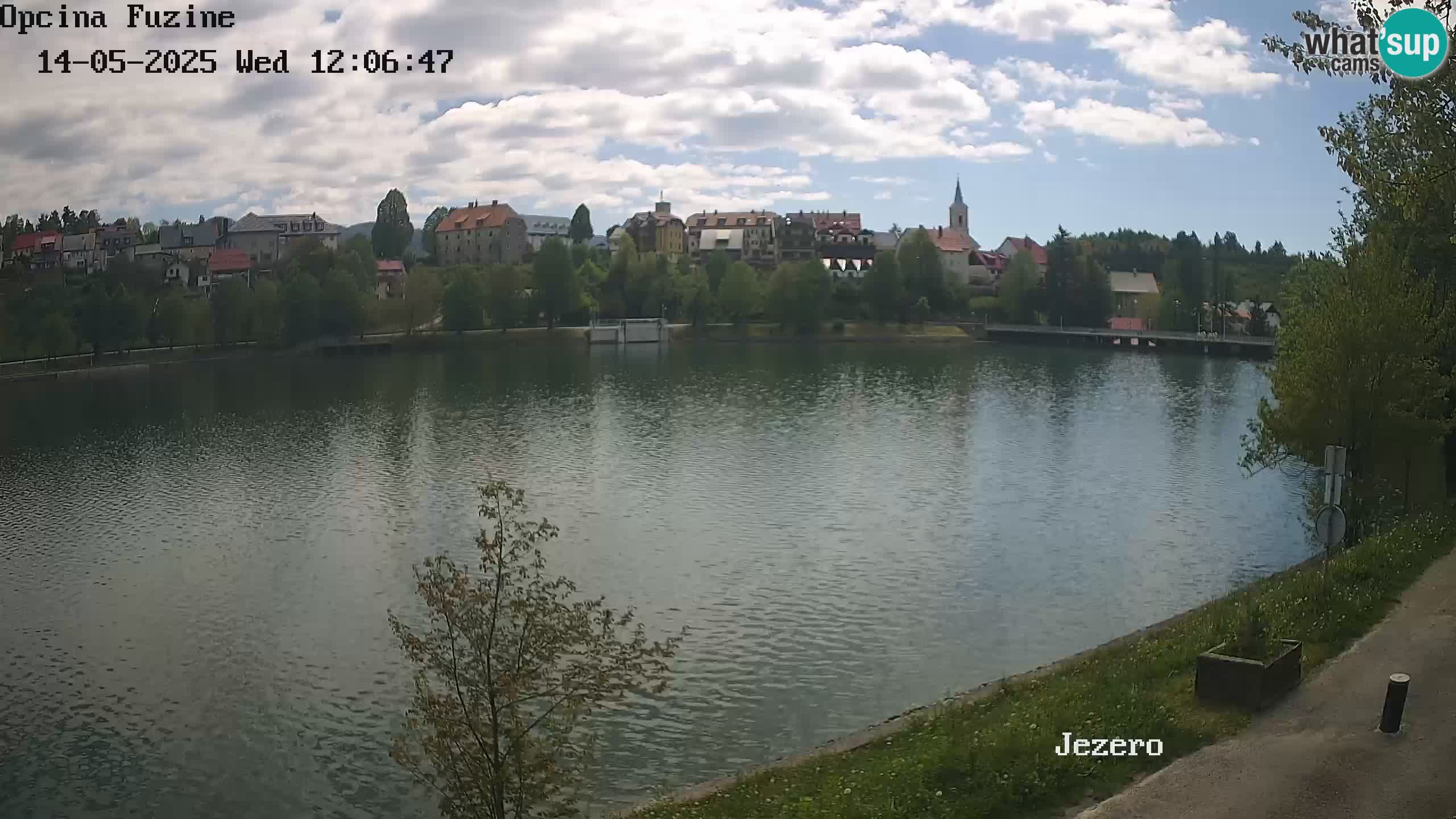 Kamera v živo Bajersko Jezero Fužine