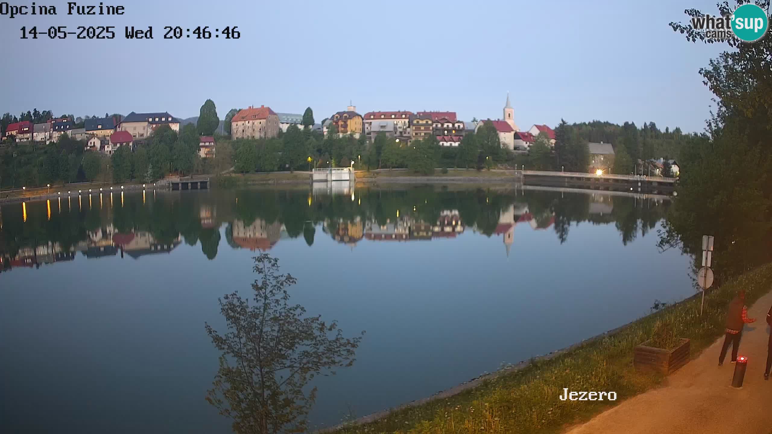 Bajersko Jezero camera en vivo lago Bajer Fužine