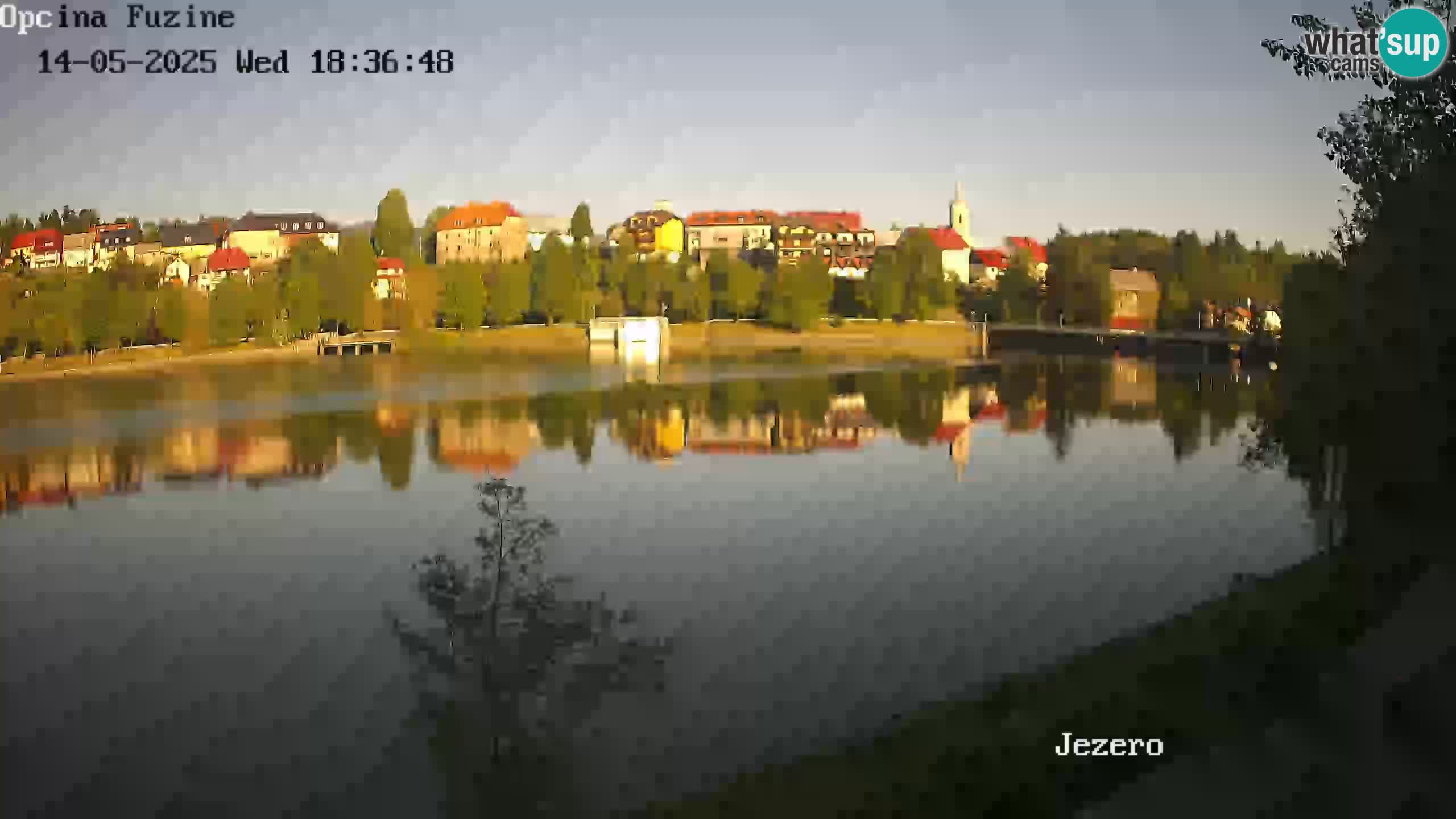 Bajersko Jezero camera en vivo lago Bajer Fužine