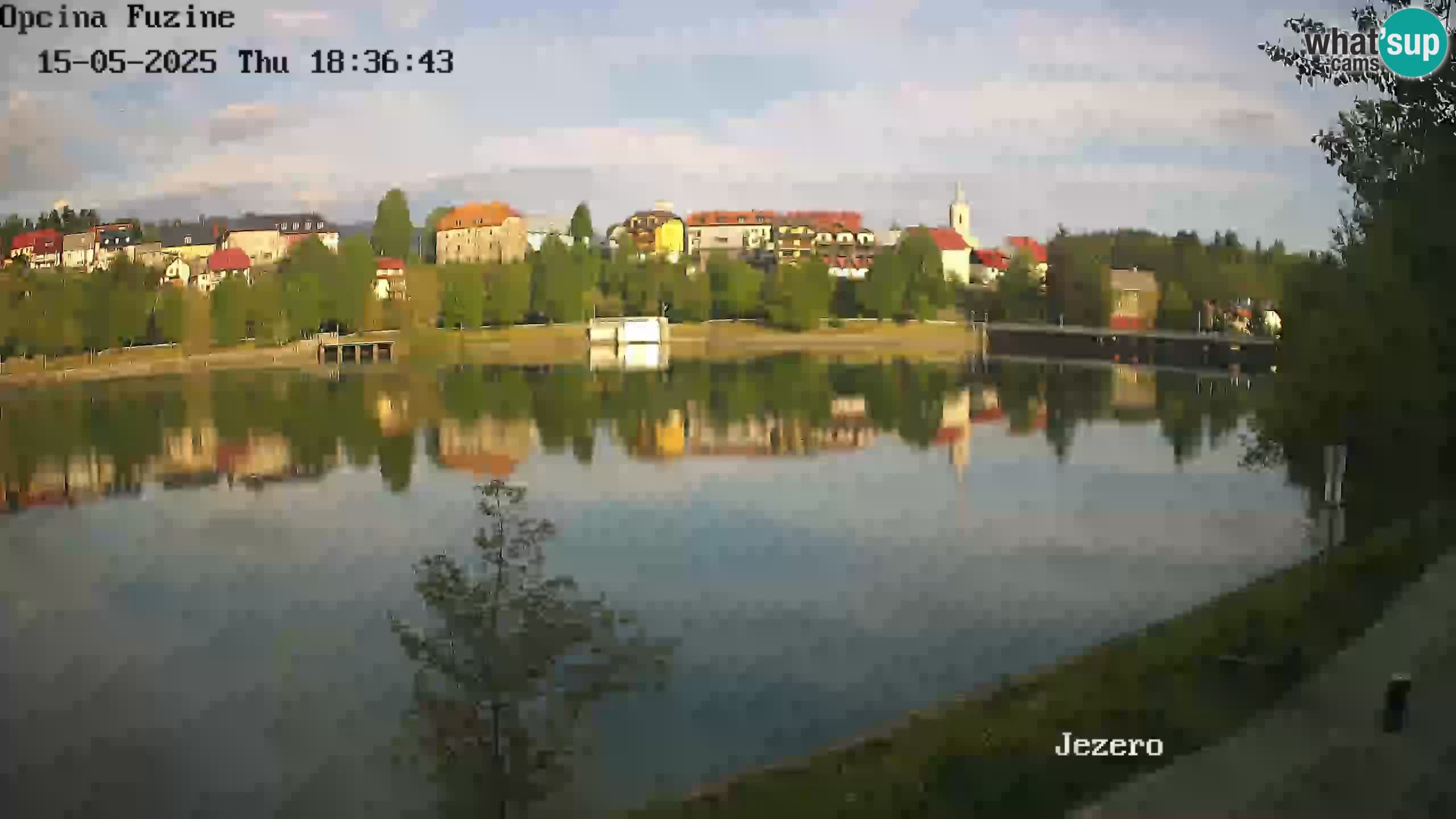 Kamera v živo Bajersko Jezero Fužine
