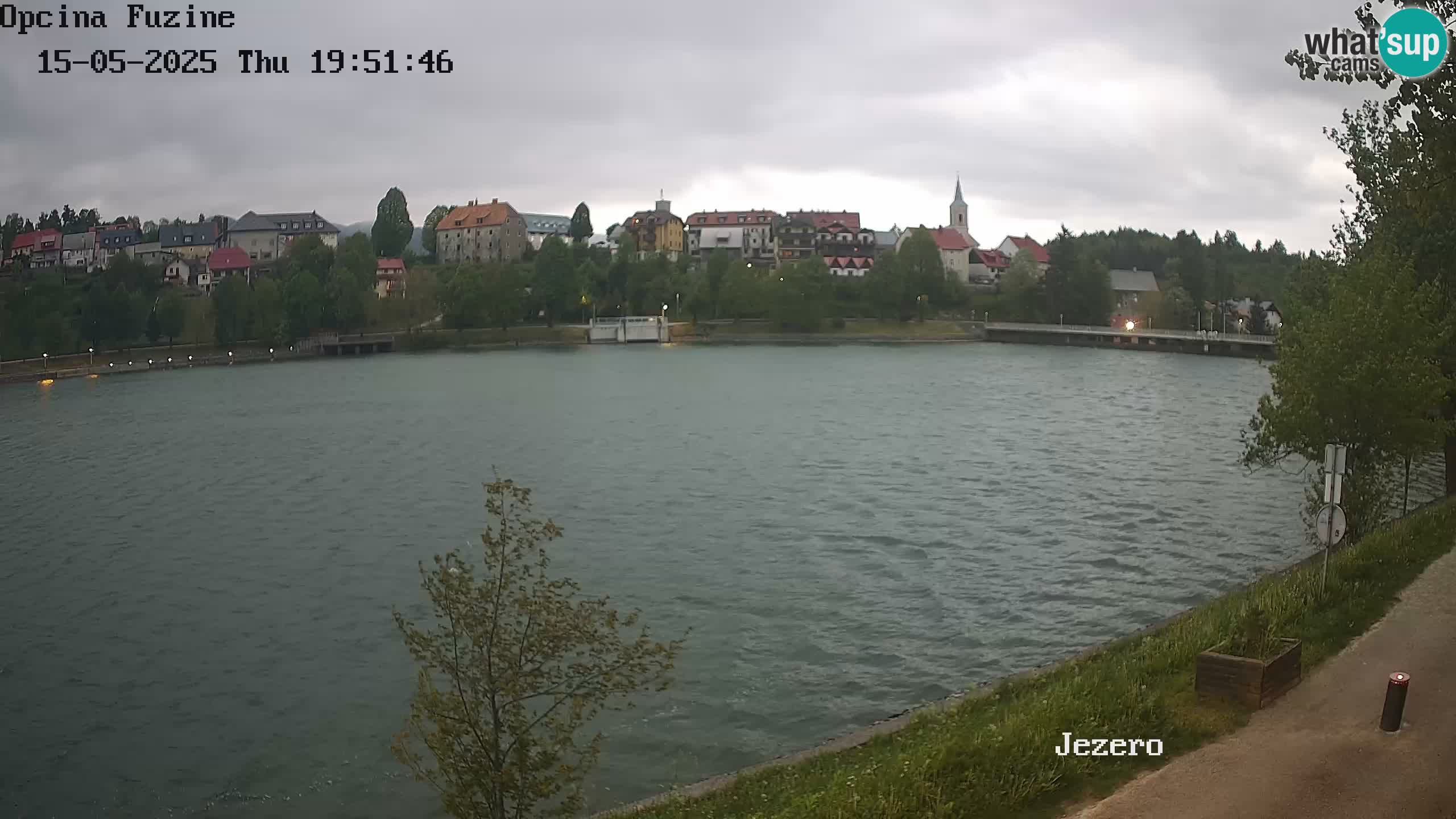 LIVE Lake Bajer livecam Bajersko Jezero Fužine
