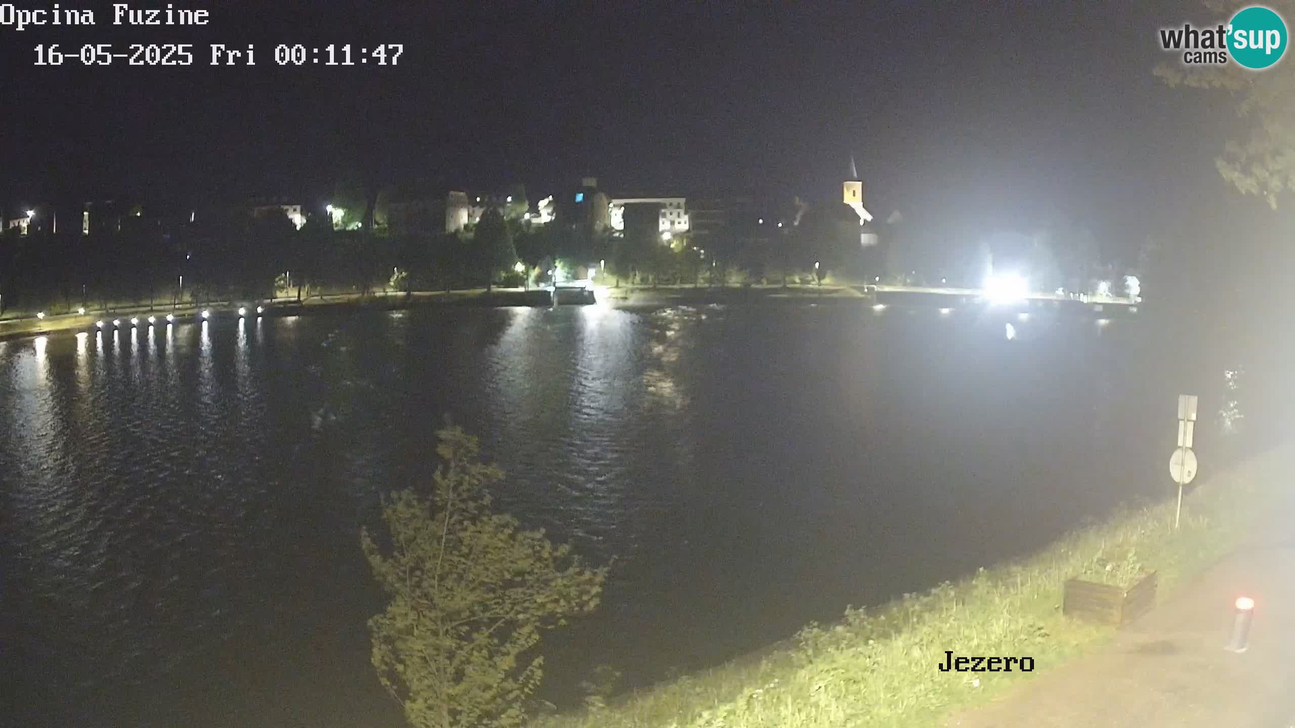 LIVE Lake Bajer livecam Bajersko Jezero Fužine
