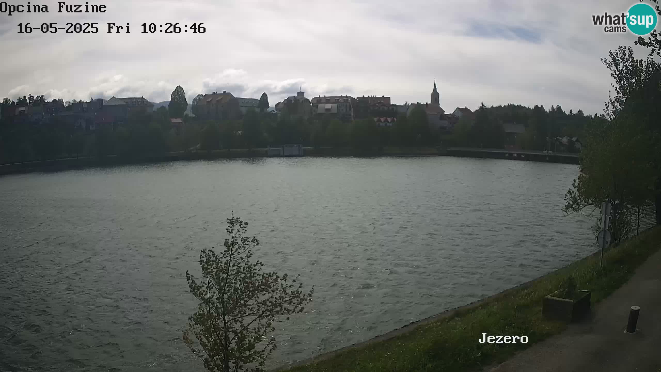 LIVE Lake Bajer livecam Bajersko Jezero Fužine