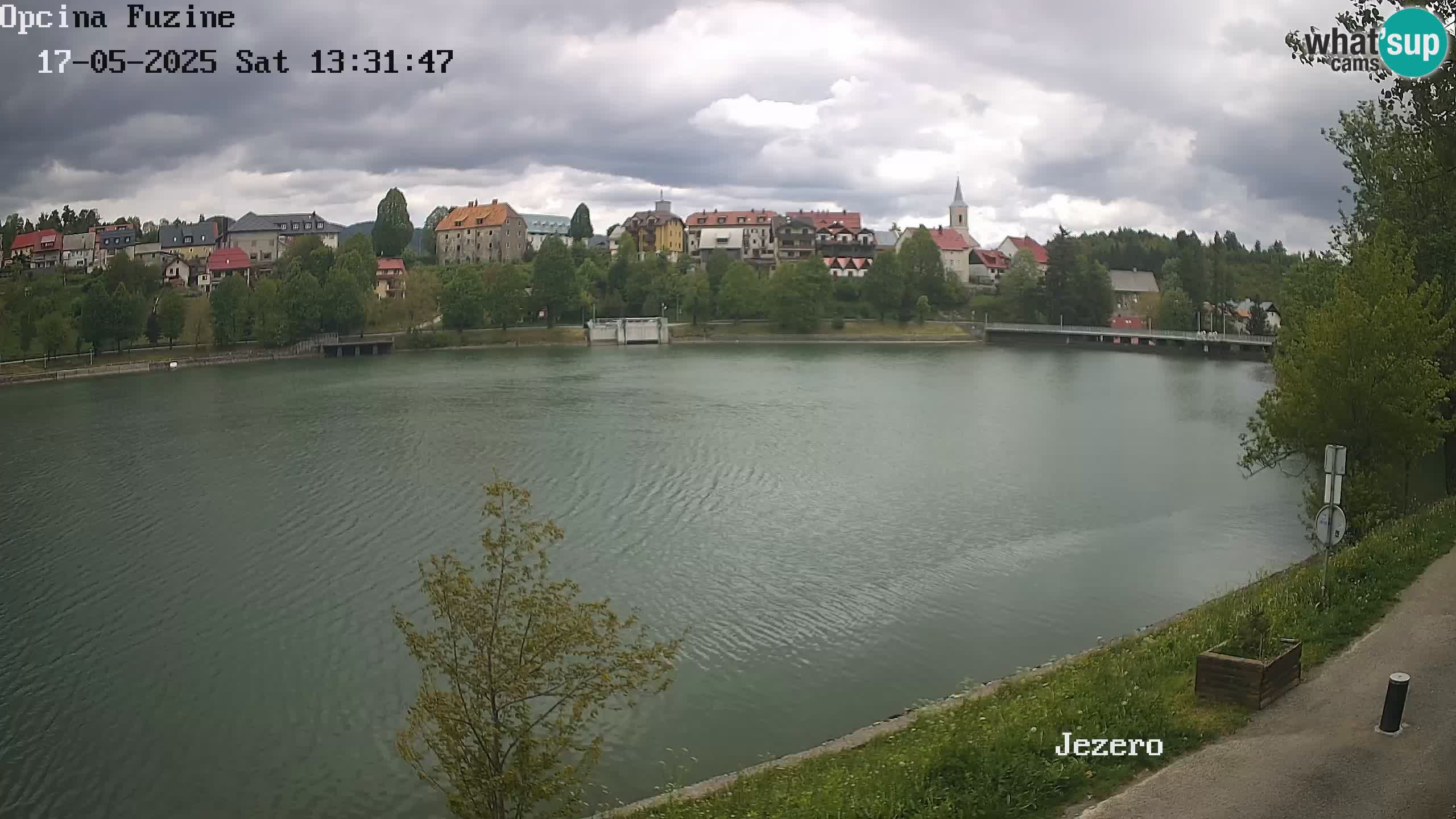 Kamera v živo Bajersko Jezero Fužine